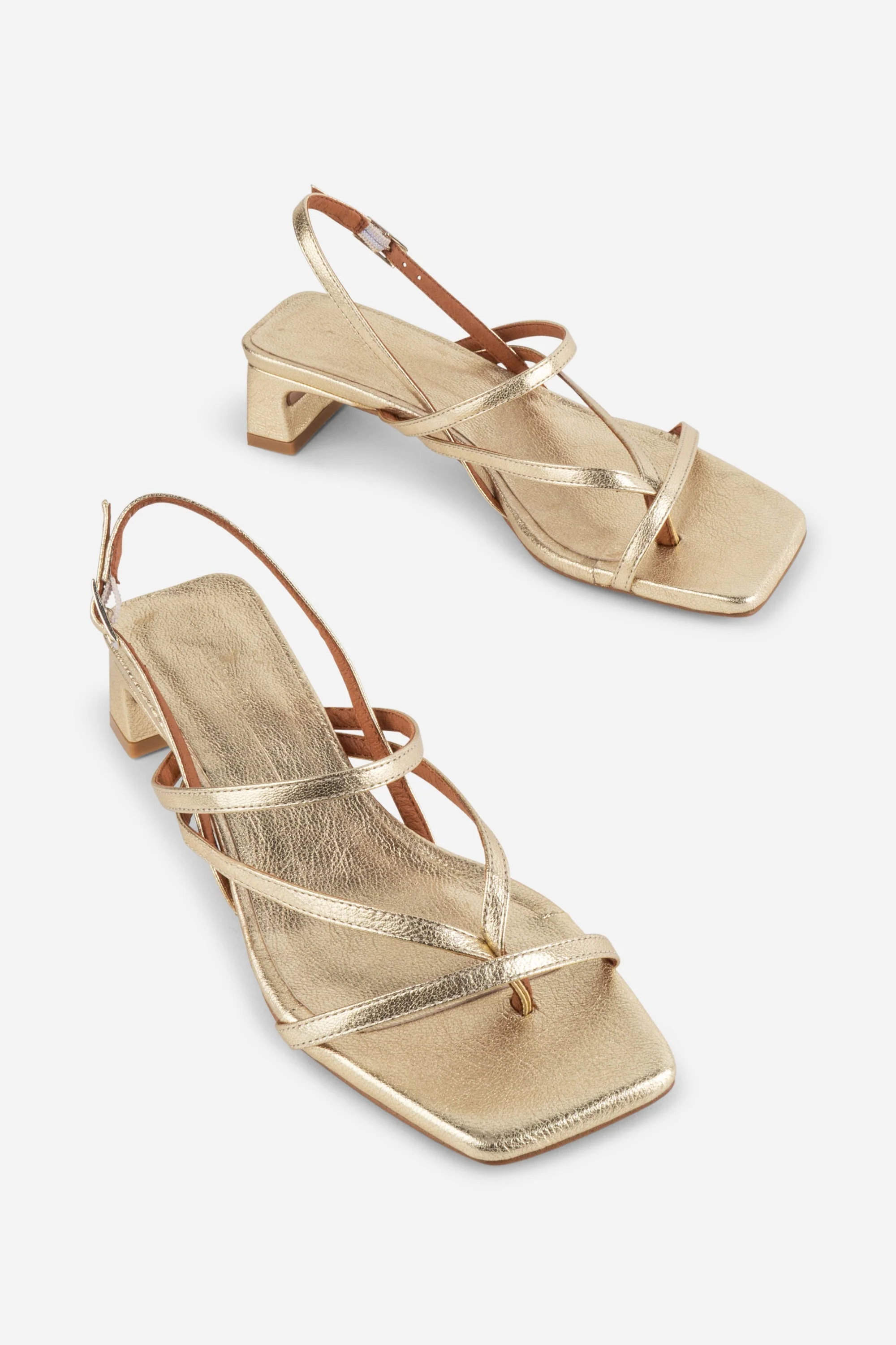 "INTENTIONALLY __________." PUP Slingback Thong Sandal - Mercury/Coins - Image 7