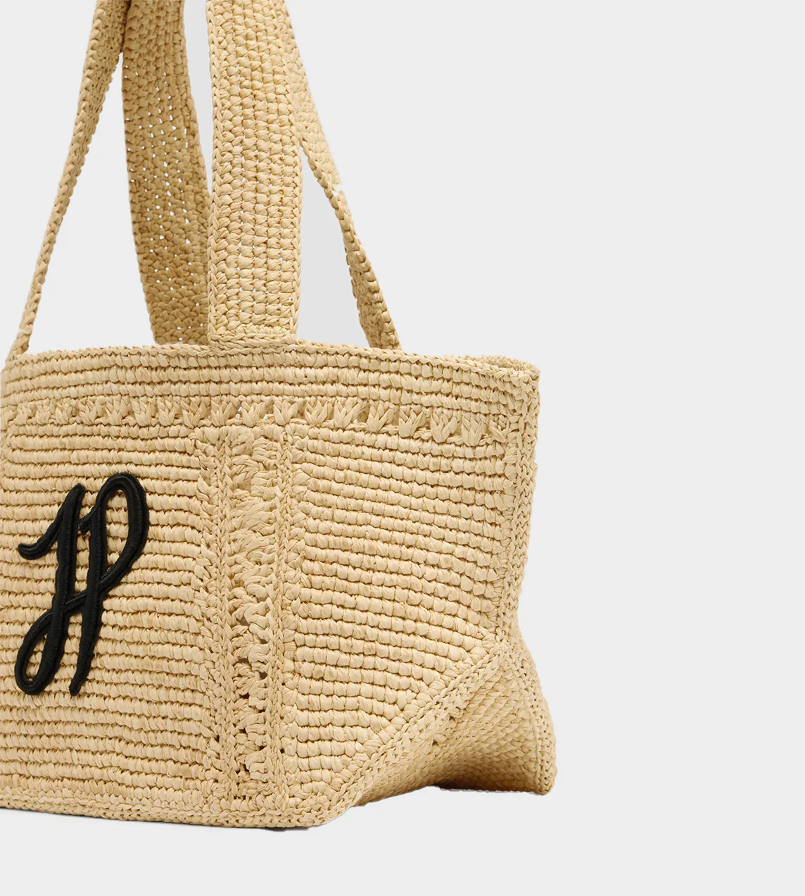 Patou Trapeze Tote Bag - Vanilla - Image 2