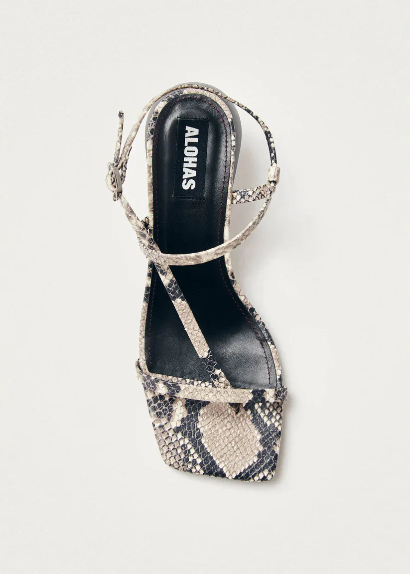 Alohas Magali Sandals - Cream - Image 5
