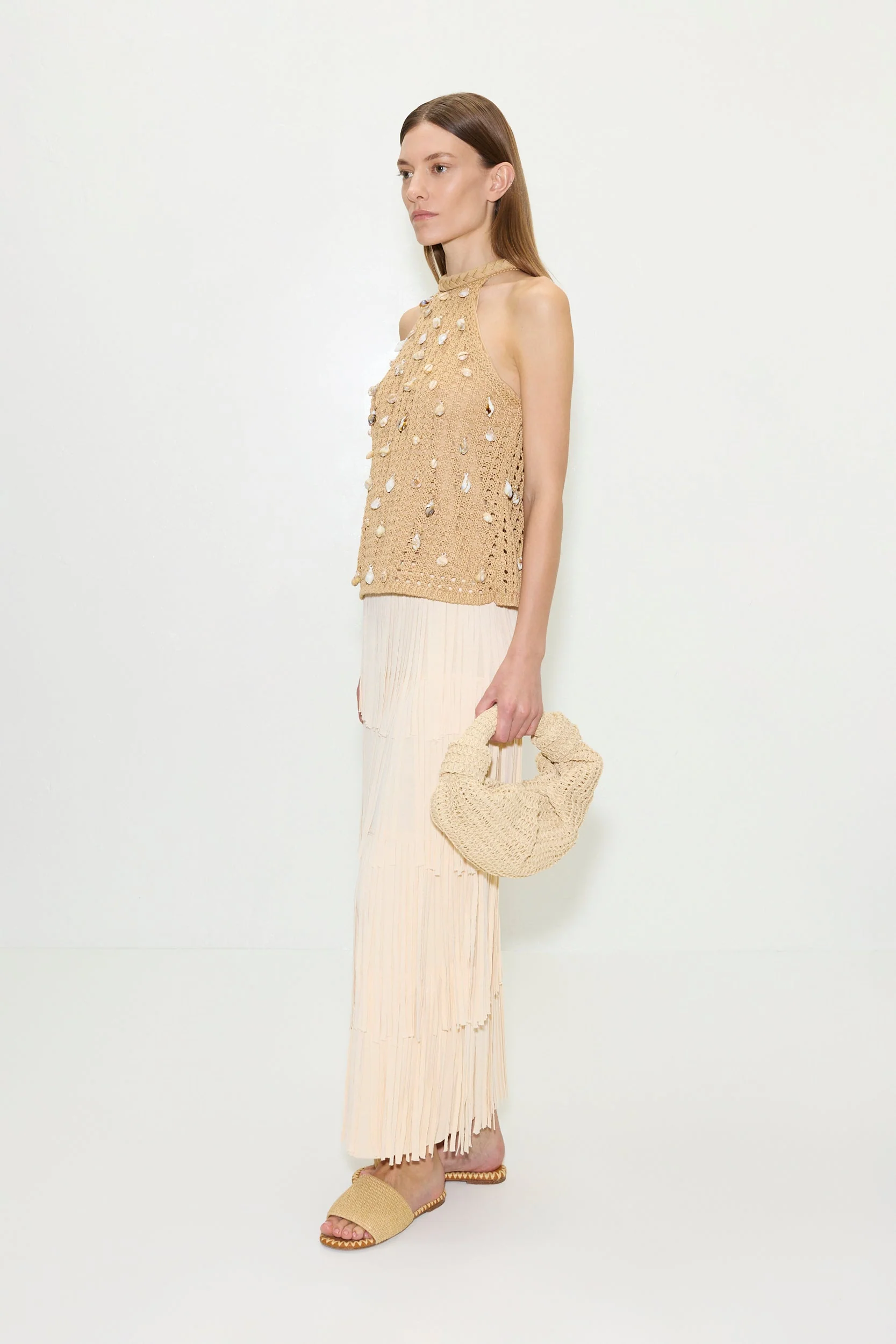 Simon Miller Bahi Crochet Top - Natural - Image 3