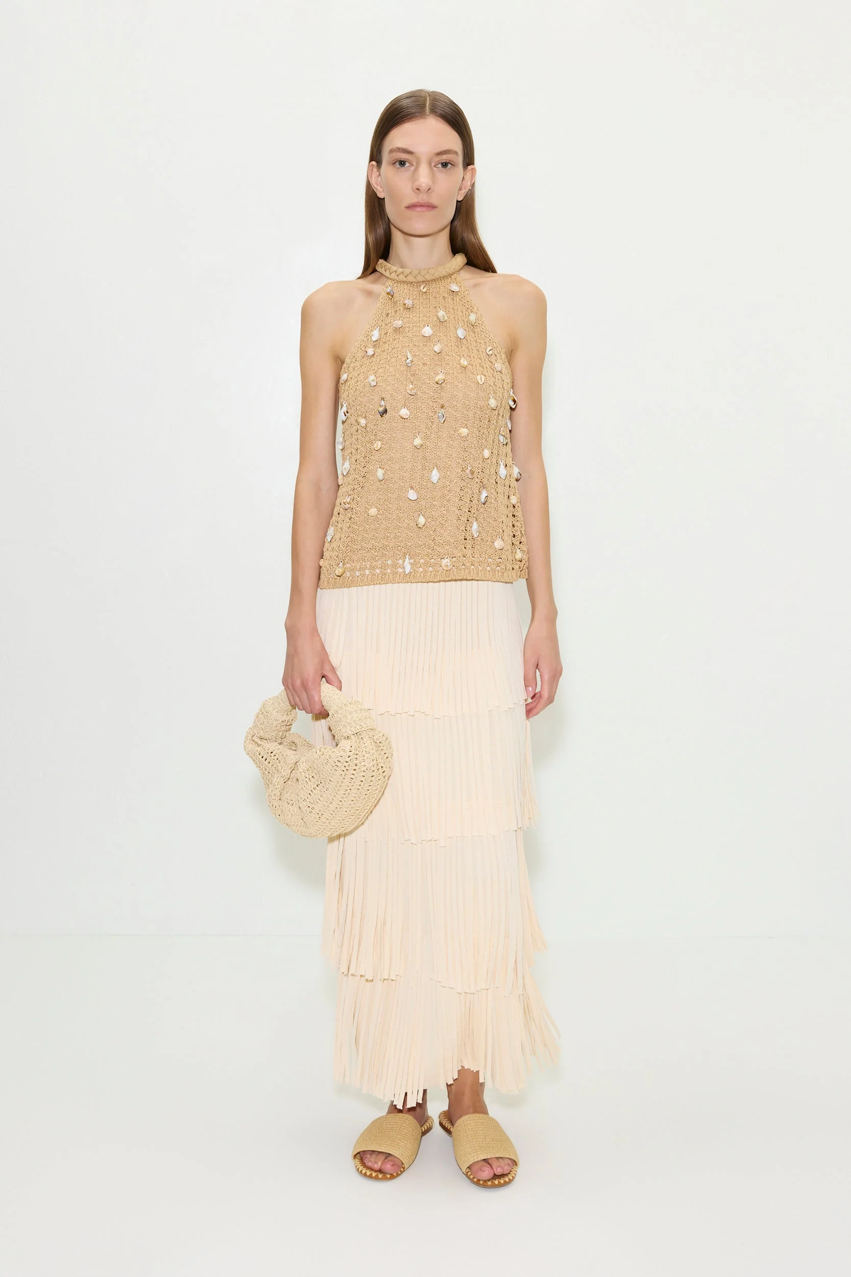Simon Miller Bahi Crochet Top - Natural - Image 5
