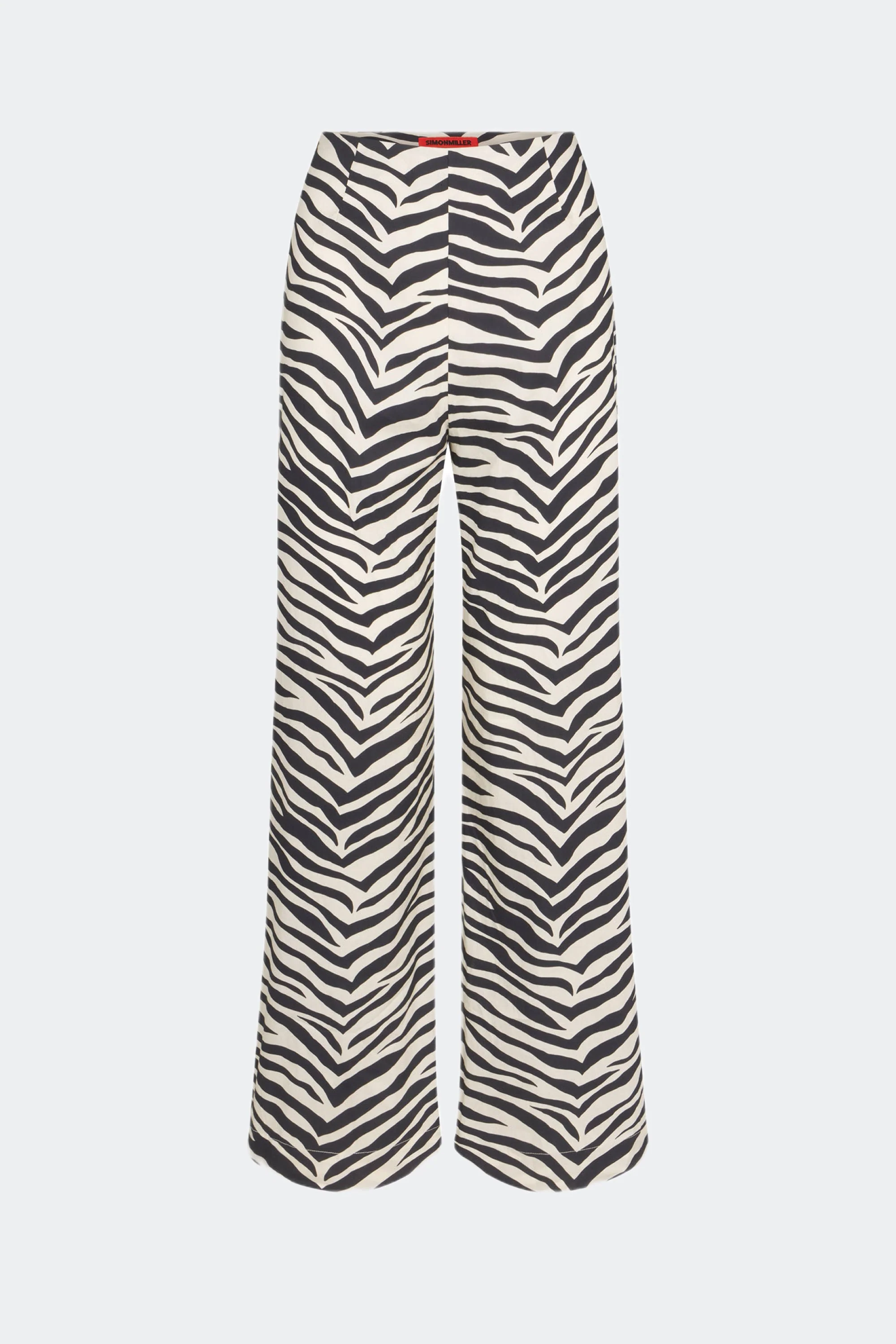 Simon Miller Pia Poplin Pant - Zebra Print - Image 2