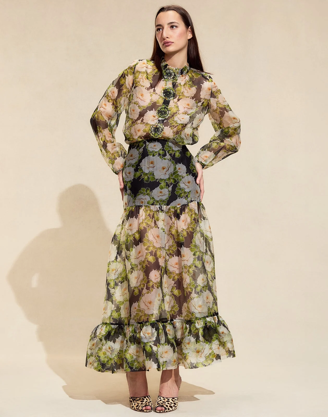 Cynthia Rowley Cornelia Silk Skirt - Image 2