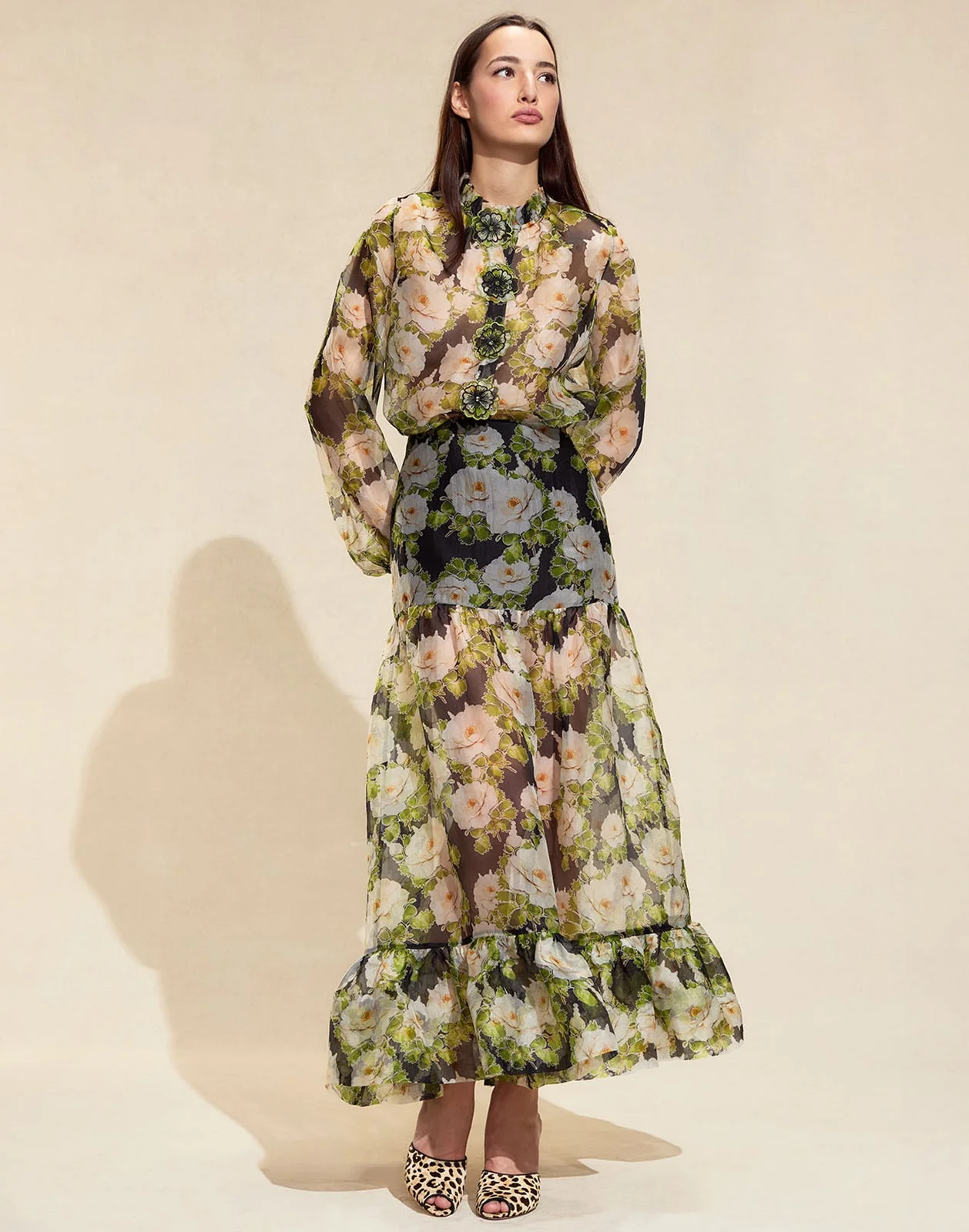 Cynthia Rowley Cornelia Silk Skirt - Image 3
