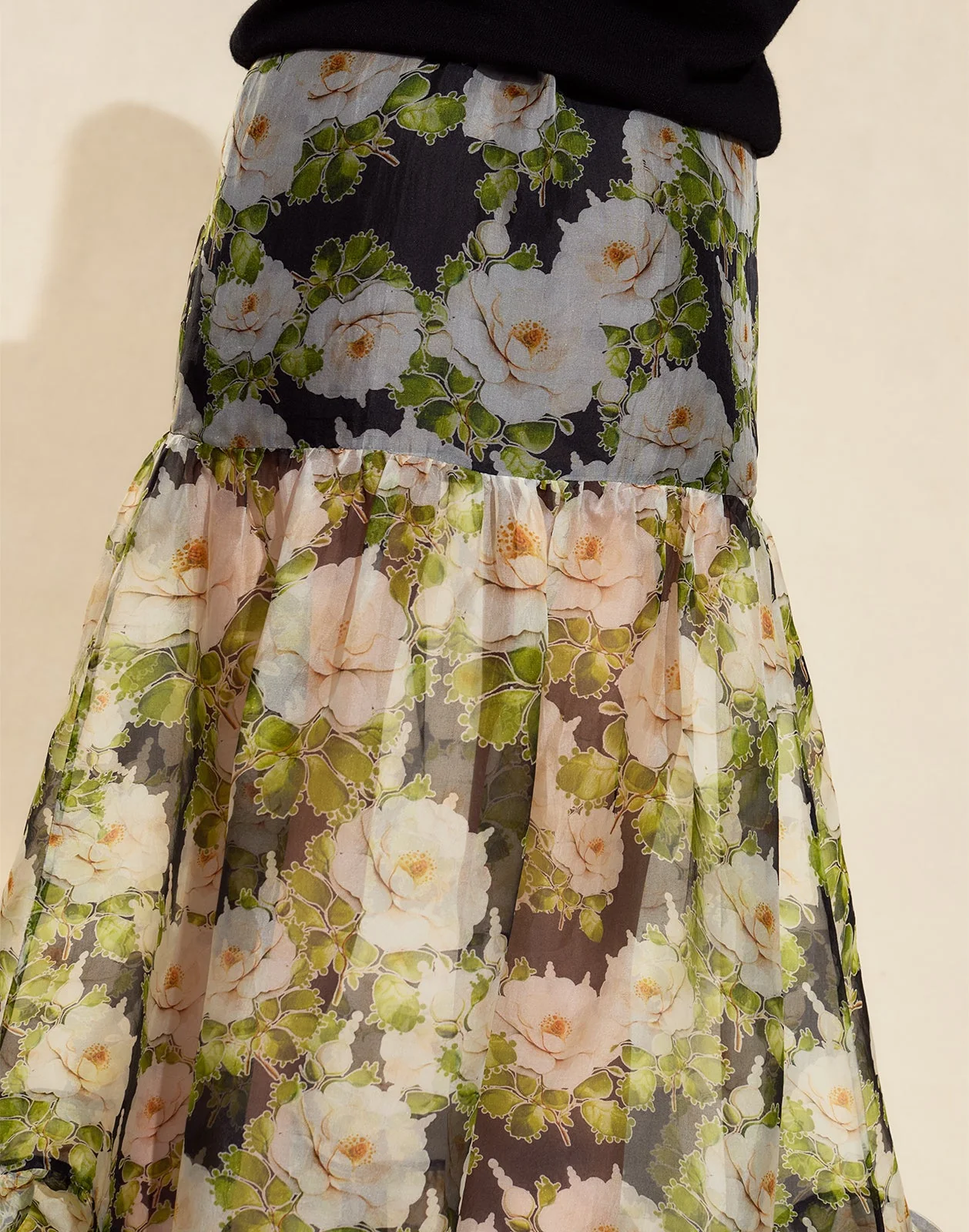 Cynthia Rowley Cornelia Silk Skirt - Image 5