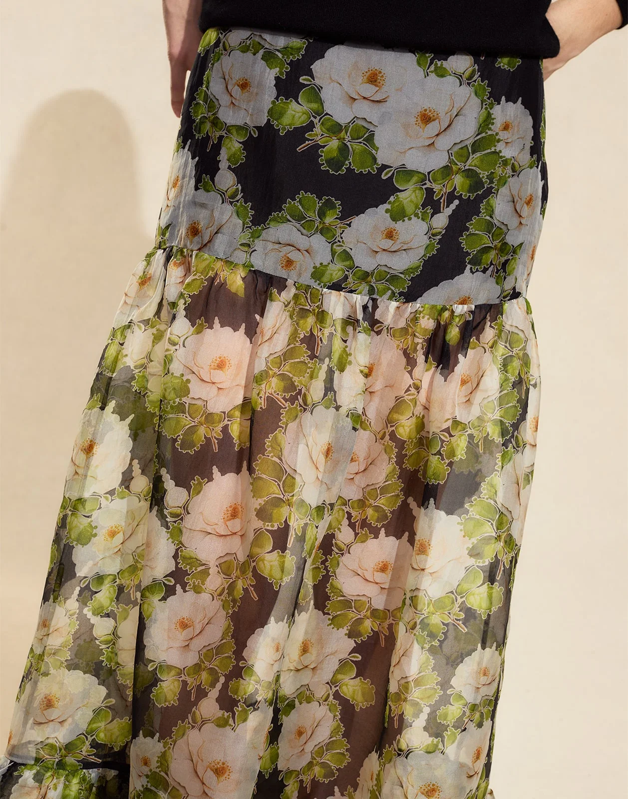 Cynthia Rowley Cornelia Silk Skirt - Image 6