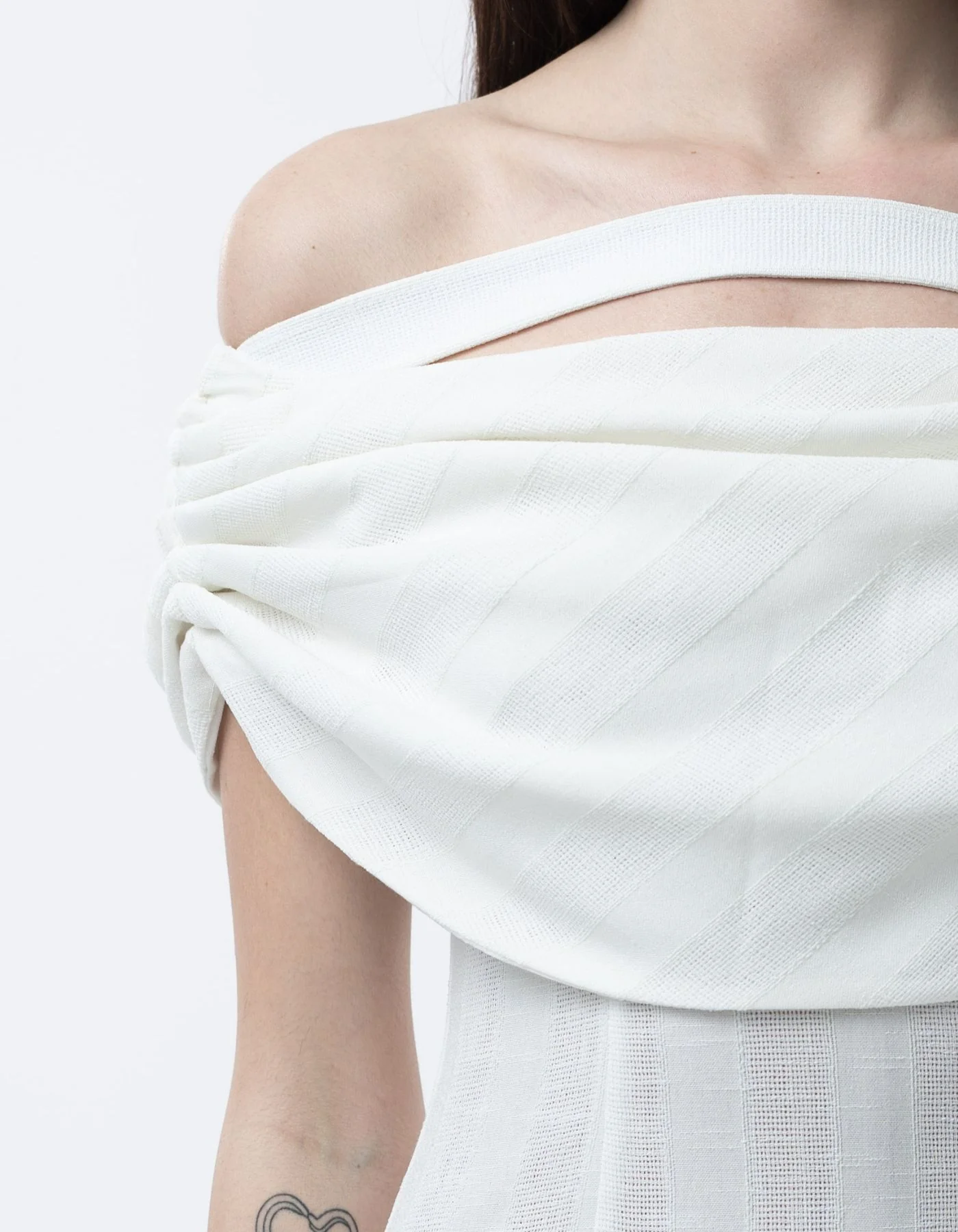 MAET Bronya Linen Dress - White - Image 2