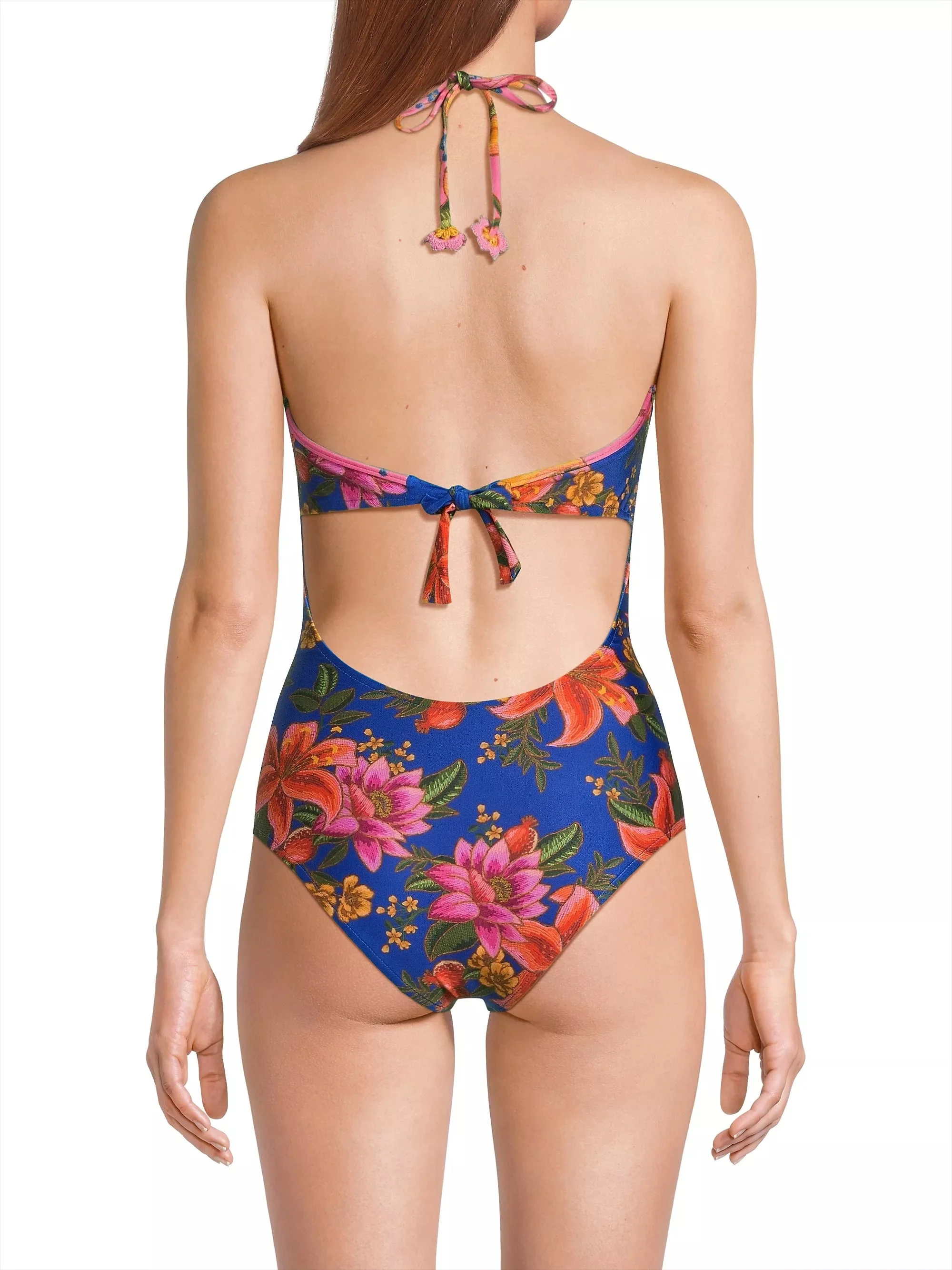 Farm Rio One-Piece Swimsuit - Summer Fruit Blue - Image 3