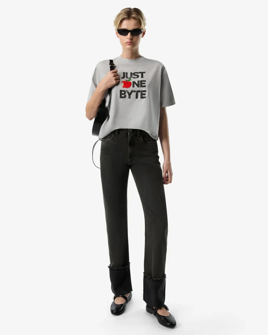 Coperni Disney x Coperni Just One Byte Boxy T-Shirt - Grey - Image 6