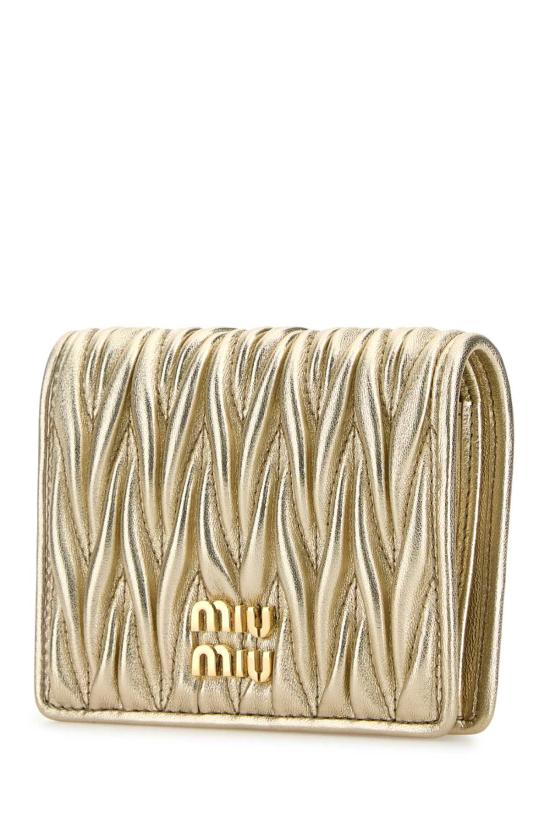MIU MIU Gold Wallet - Image 2