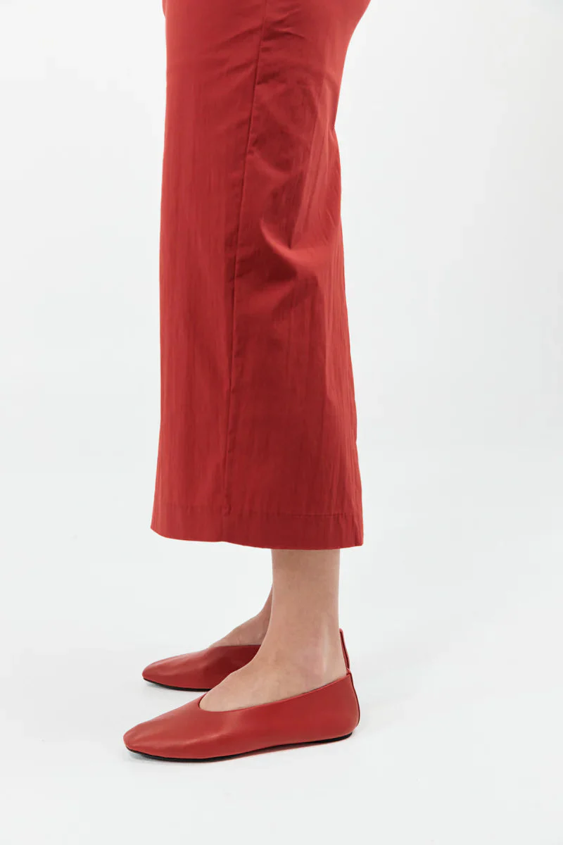 St. Agni Soft Glove Ballet Flat - Rosso - Image 5