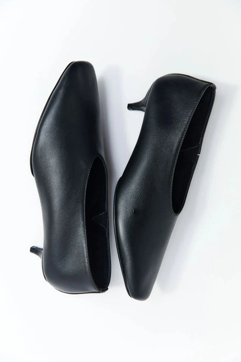 St. Agni Soft Glove Heel - Black - Image 7