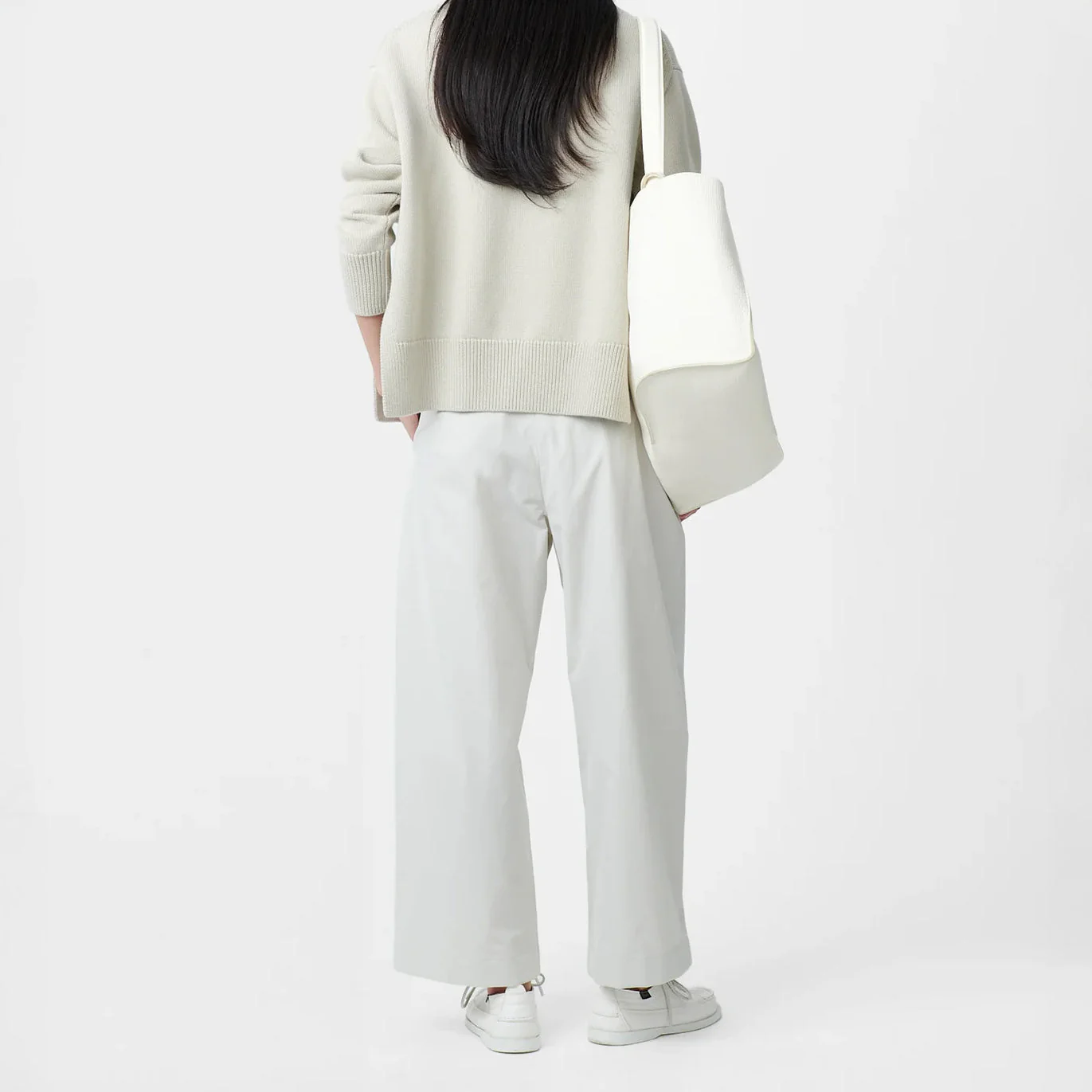 Studio Nicholson Dordoni SNW Pant - Ice - Image 4