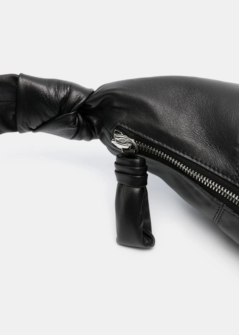 Lemaire Small Croissant Bag - Black - Image 4