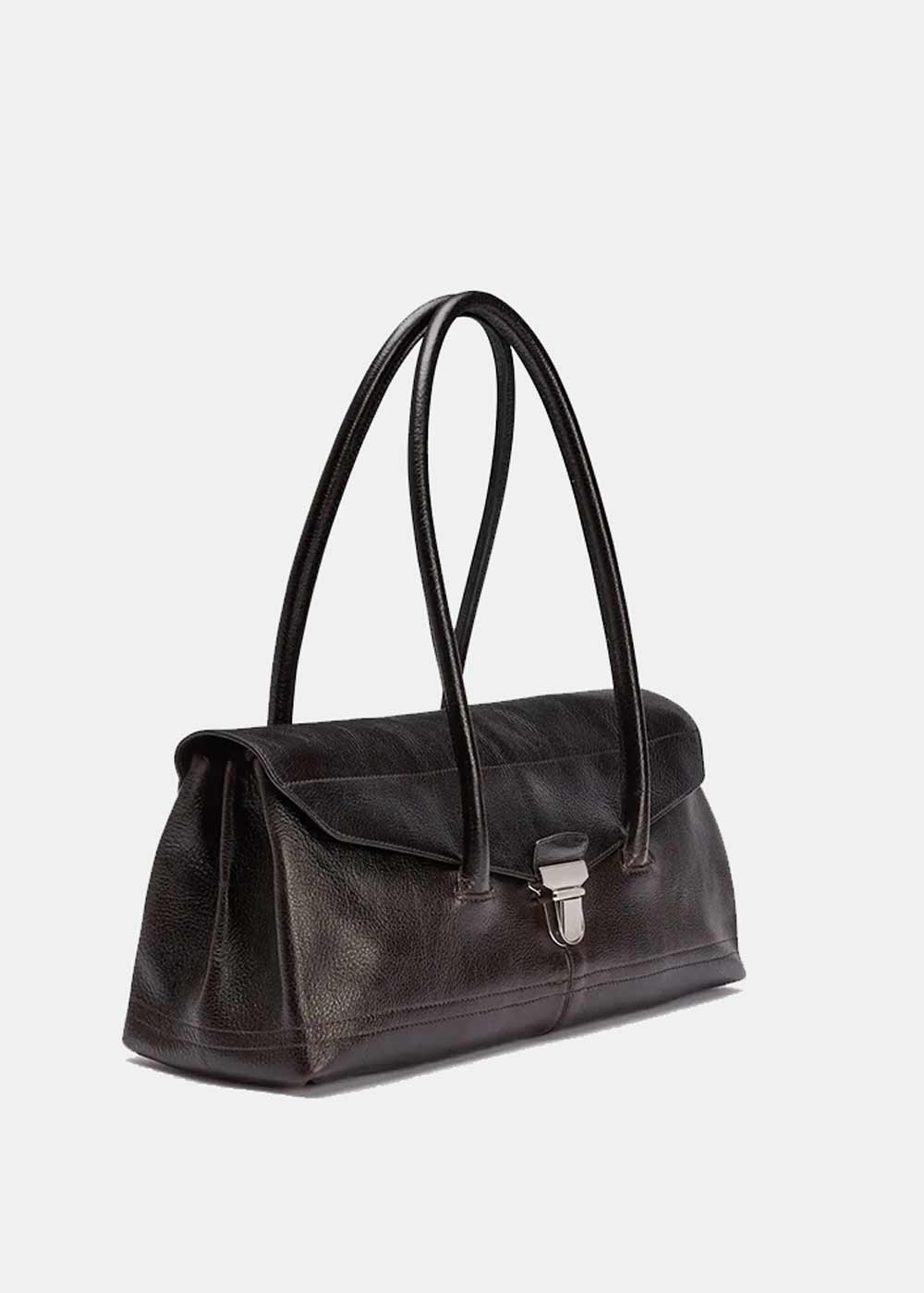 Lemaire Espresso Shoulder Gear Bag - Espresso - Image 3