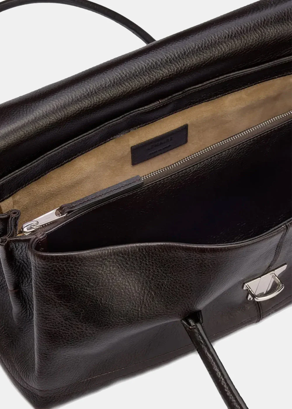 Lemaire Espresso Shoulder Gear Bag - Espresso - Image 5