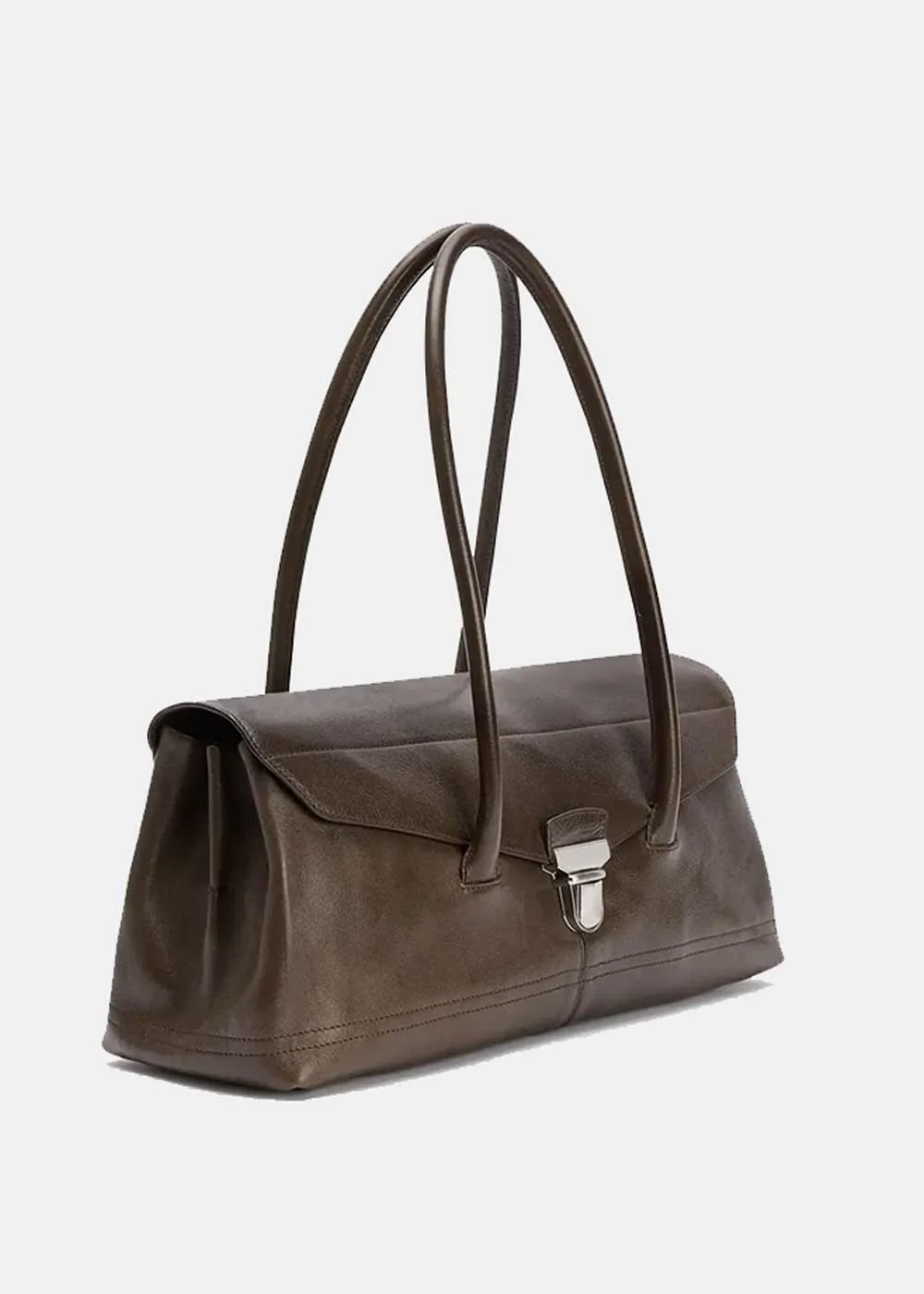 Lemaire Shoulder Gear Bag - Khaki Brown - Image 3