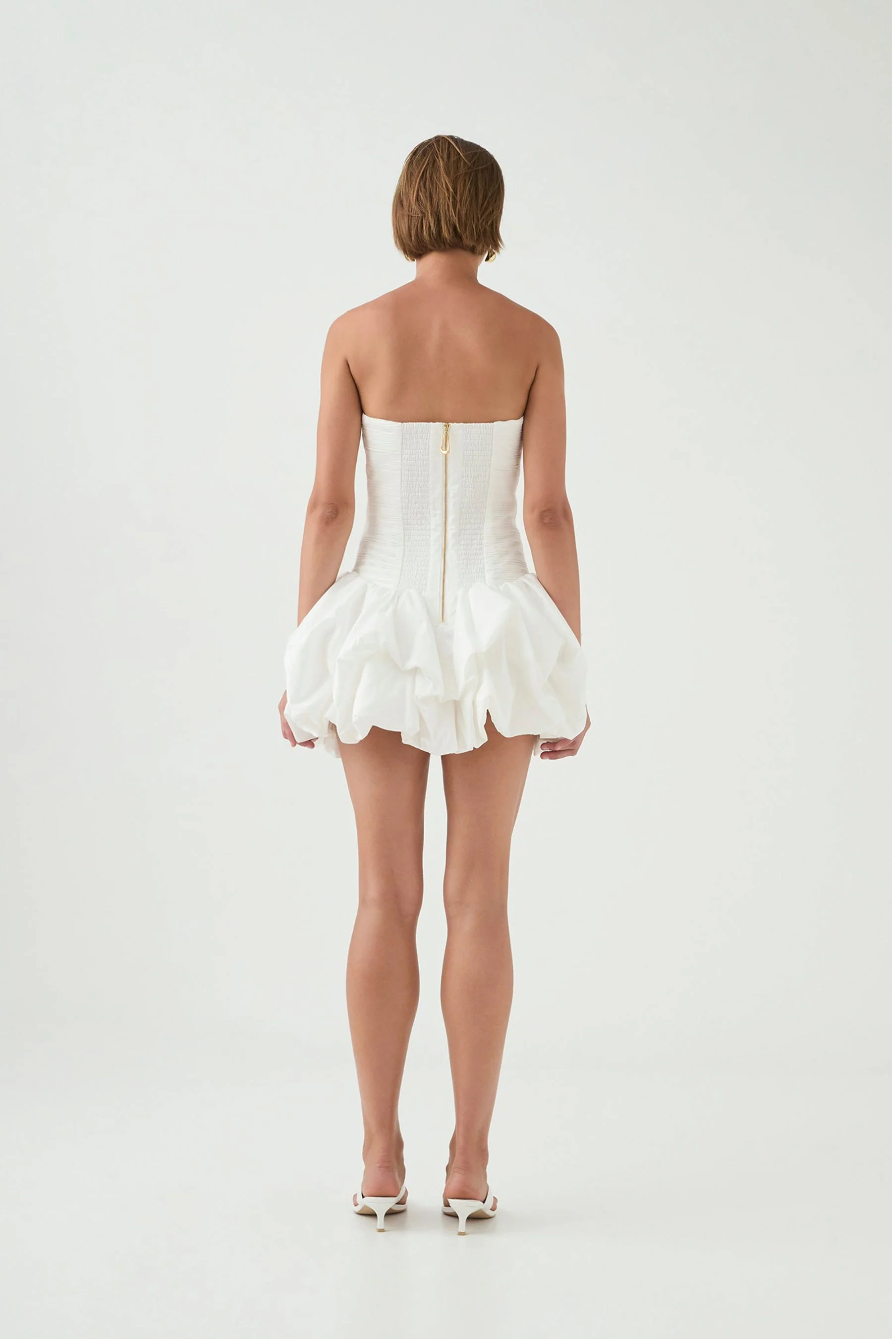 Aje Violette Bubble Hem Mini Dress - Image 13