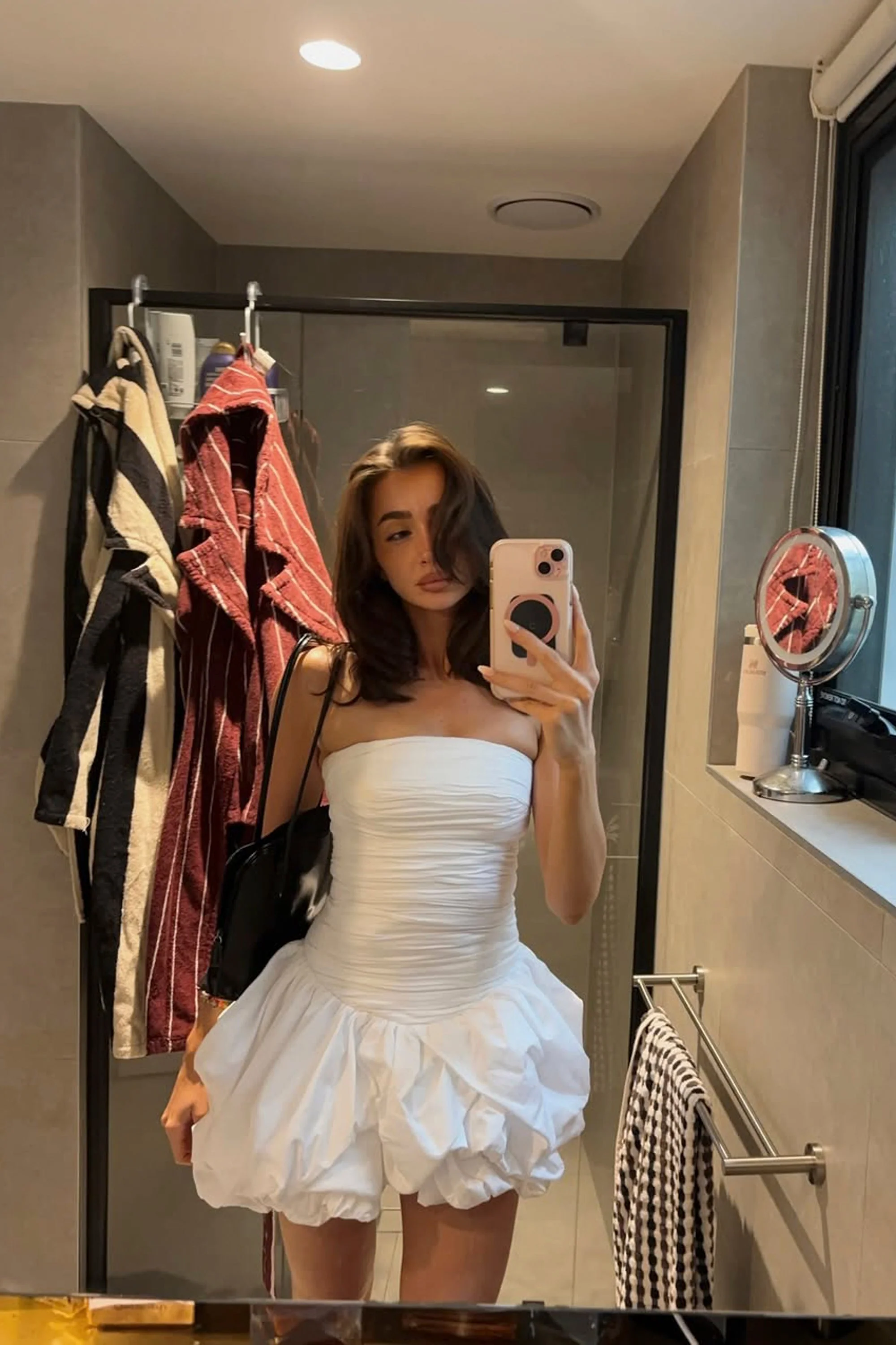 Aje Violette Bubble Hem Mini Dress - Image 4