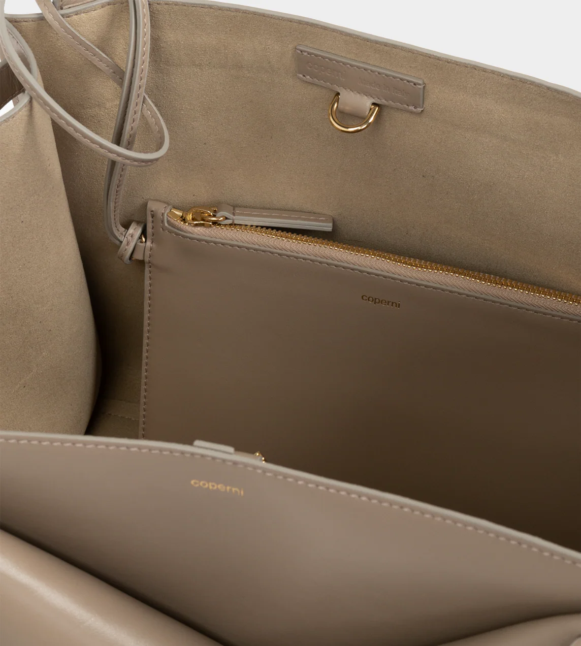 Coperni Belt Cabas Bag - Beige - Image 2