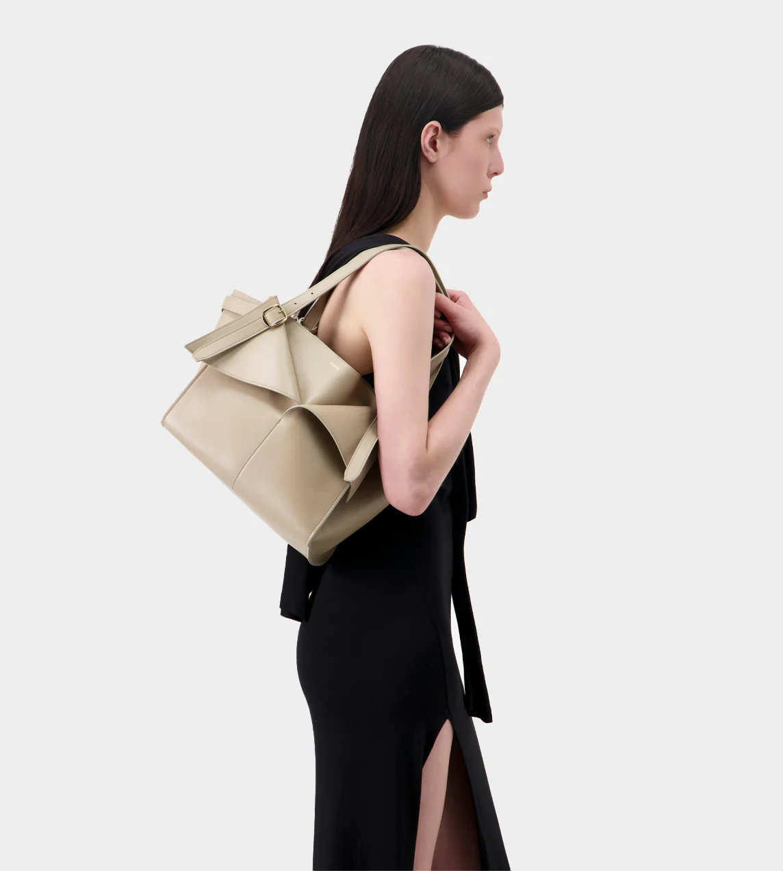 Coperni Belt Cabas Bag - Beige - Image 5