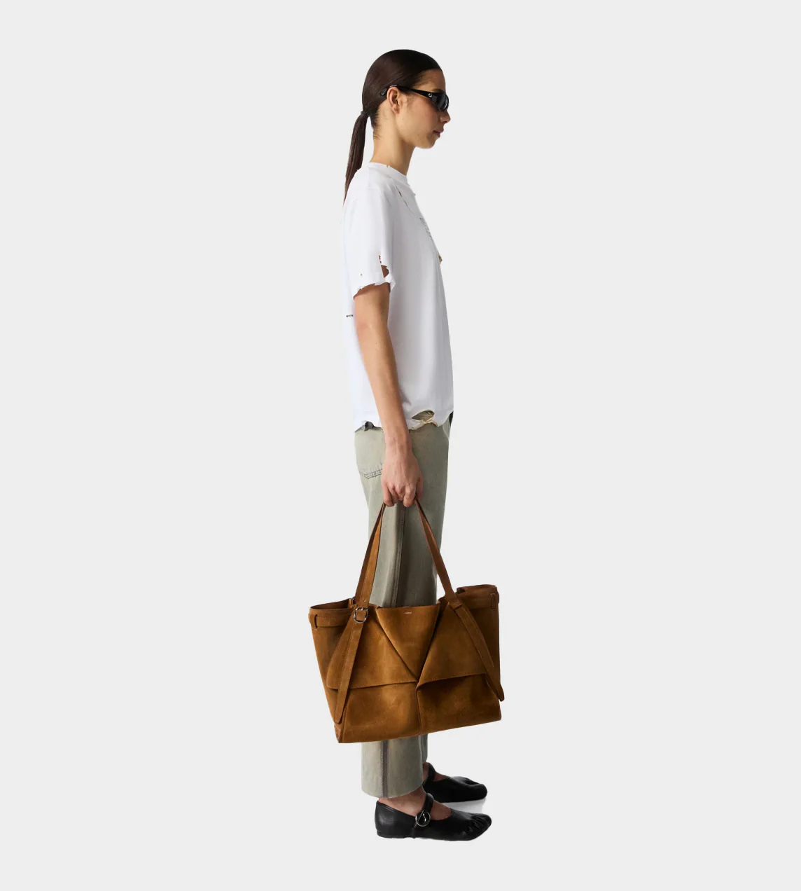 Coperni Burned By You Before Tee - White - Image 4