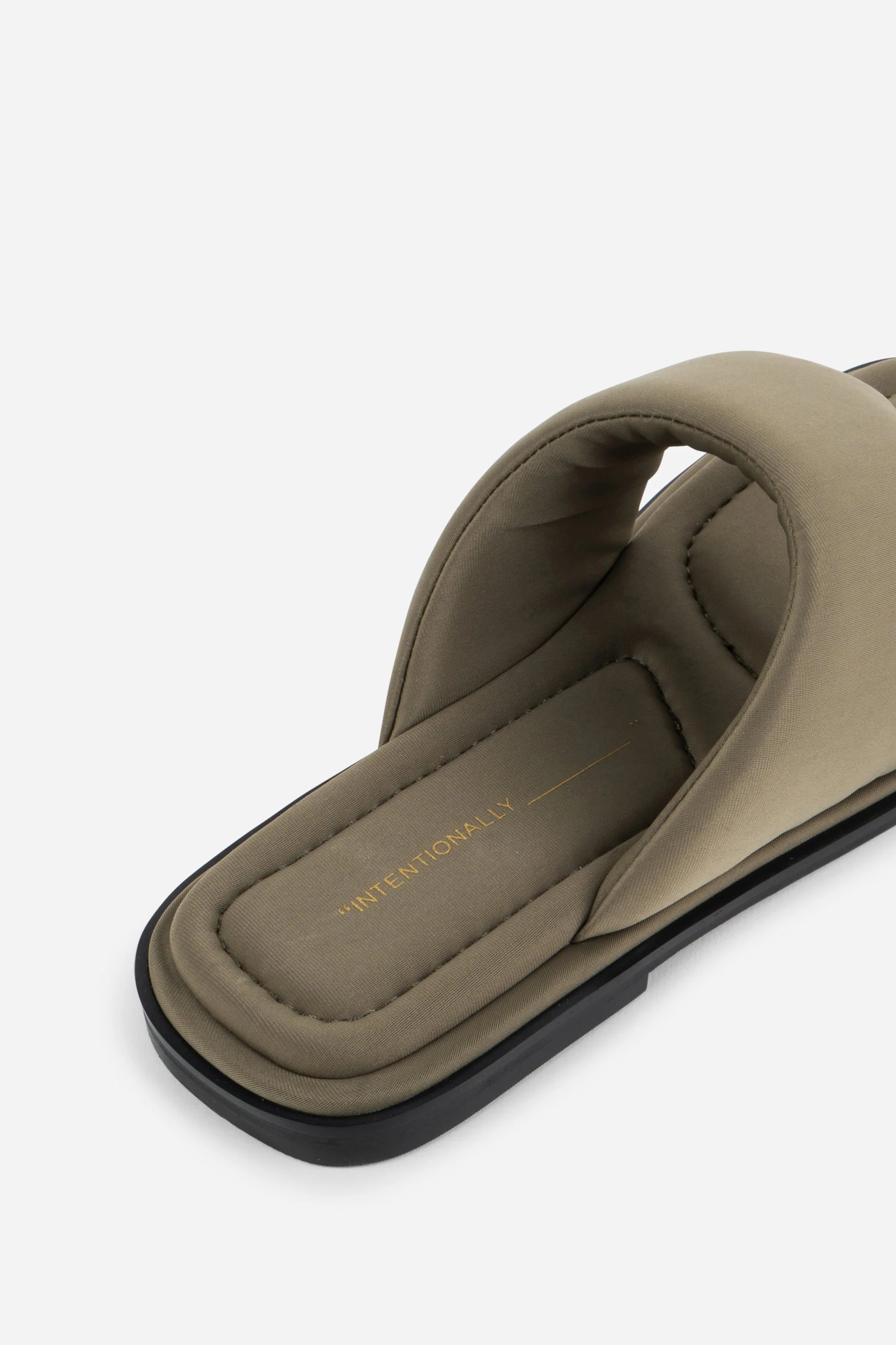 INTENTIONALLY __________. Seoul Vegan Neoprene Thong Sandal - Image 15