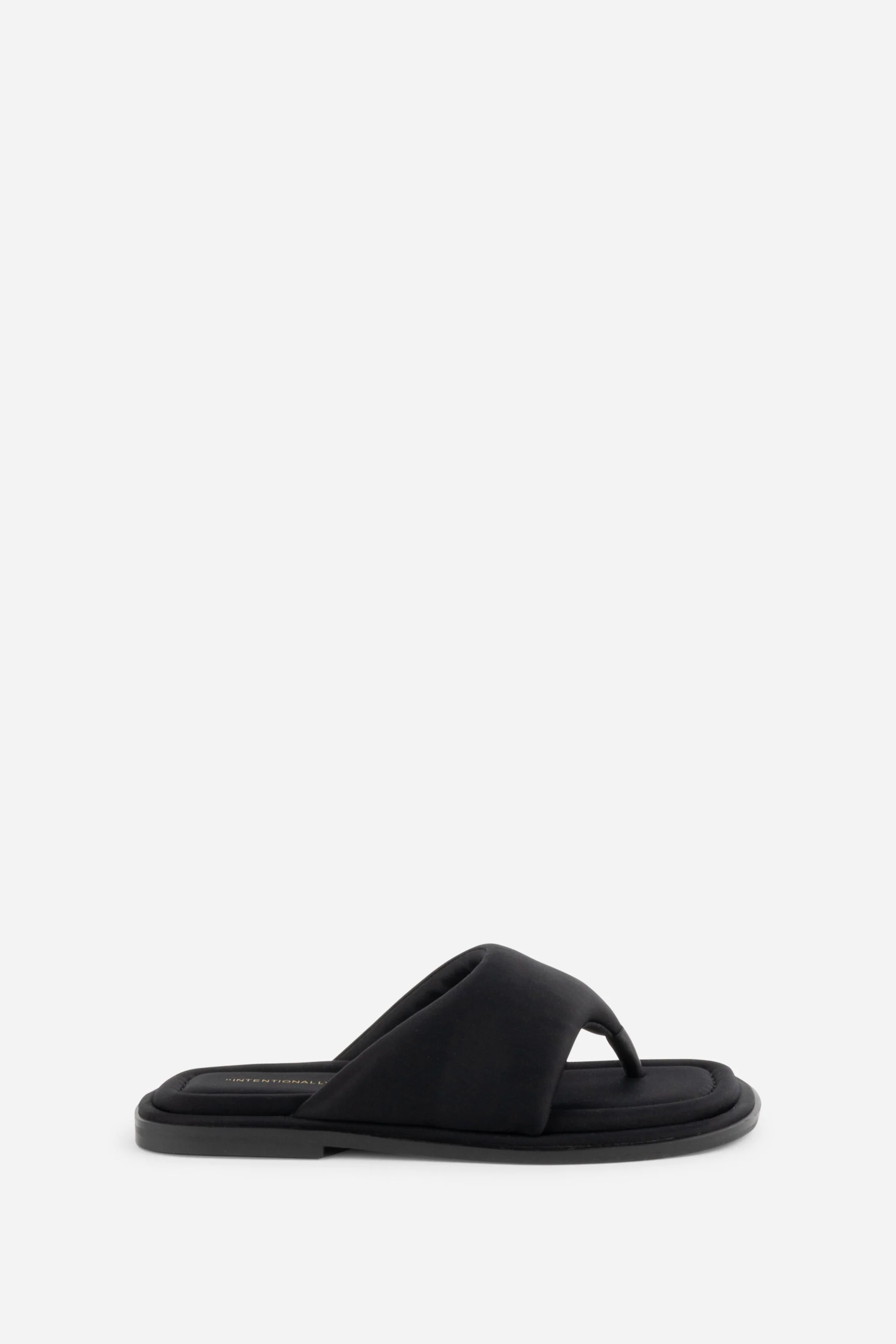 INTENTIONALLY __________. Seoul Vegan Neoprene Thong Sandal - Image 5
