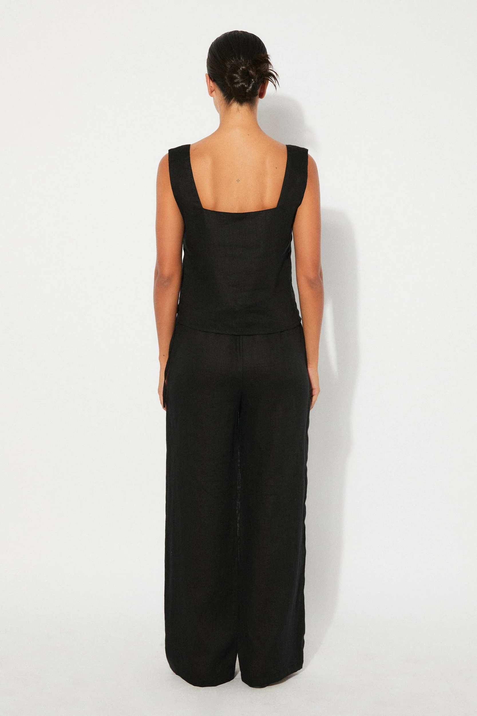 Rita Row Aurora Tank Top - Black - Image 4
