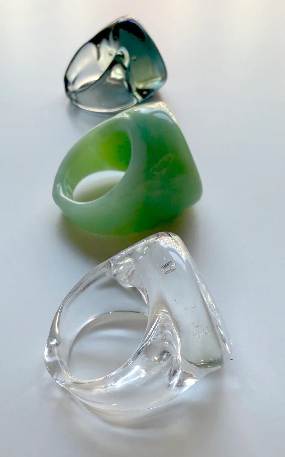 shannon bond Italian Glass Rings - Image 3