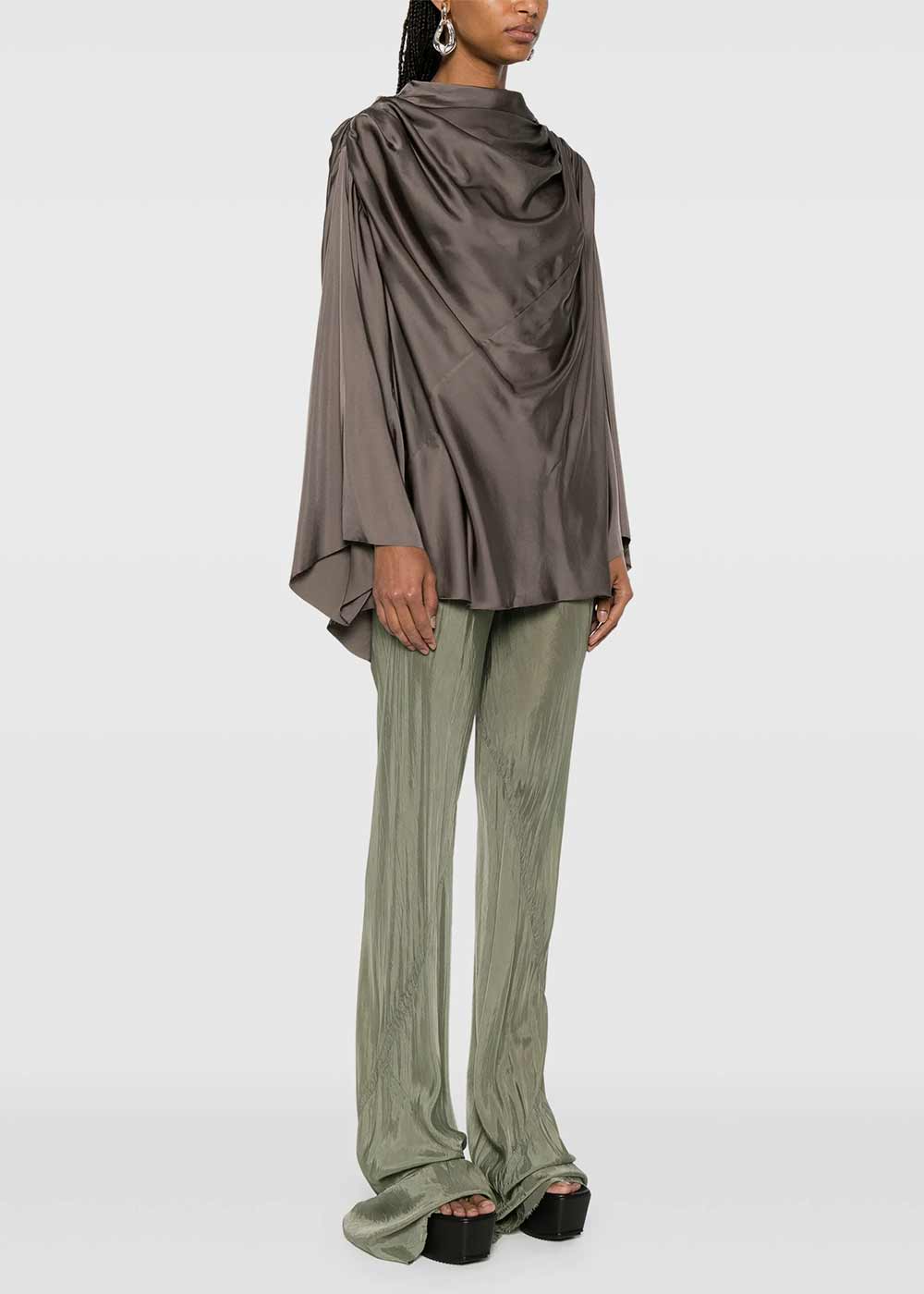 Rick Owens Claudette Tunic - Dust - Image 3