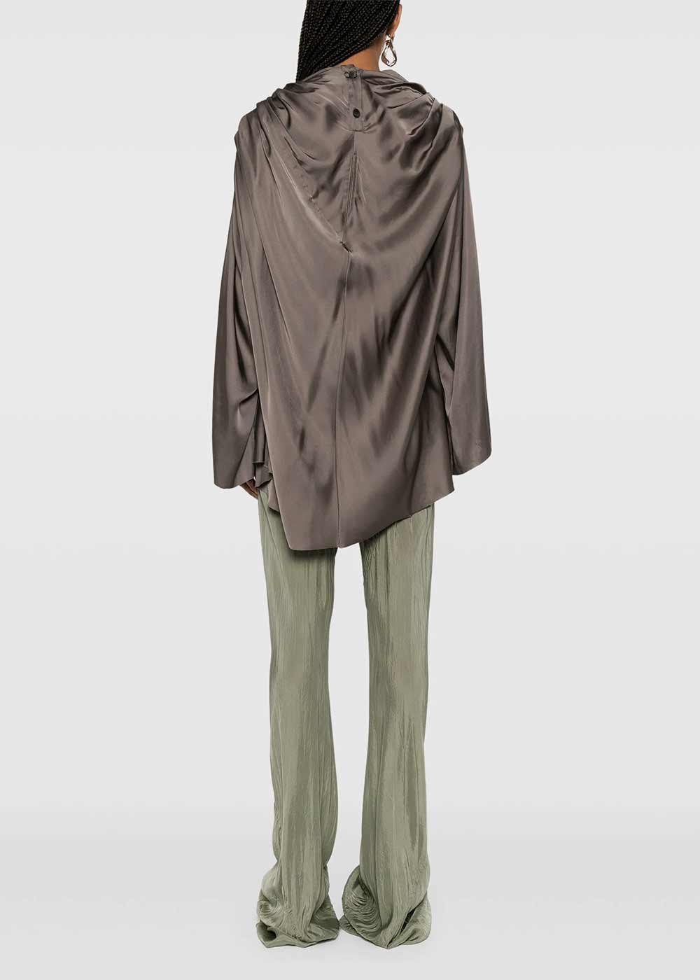 Rick Owens Claudette Tunic - Dust - Image 4