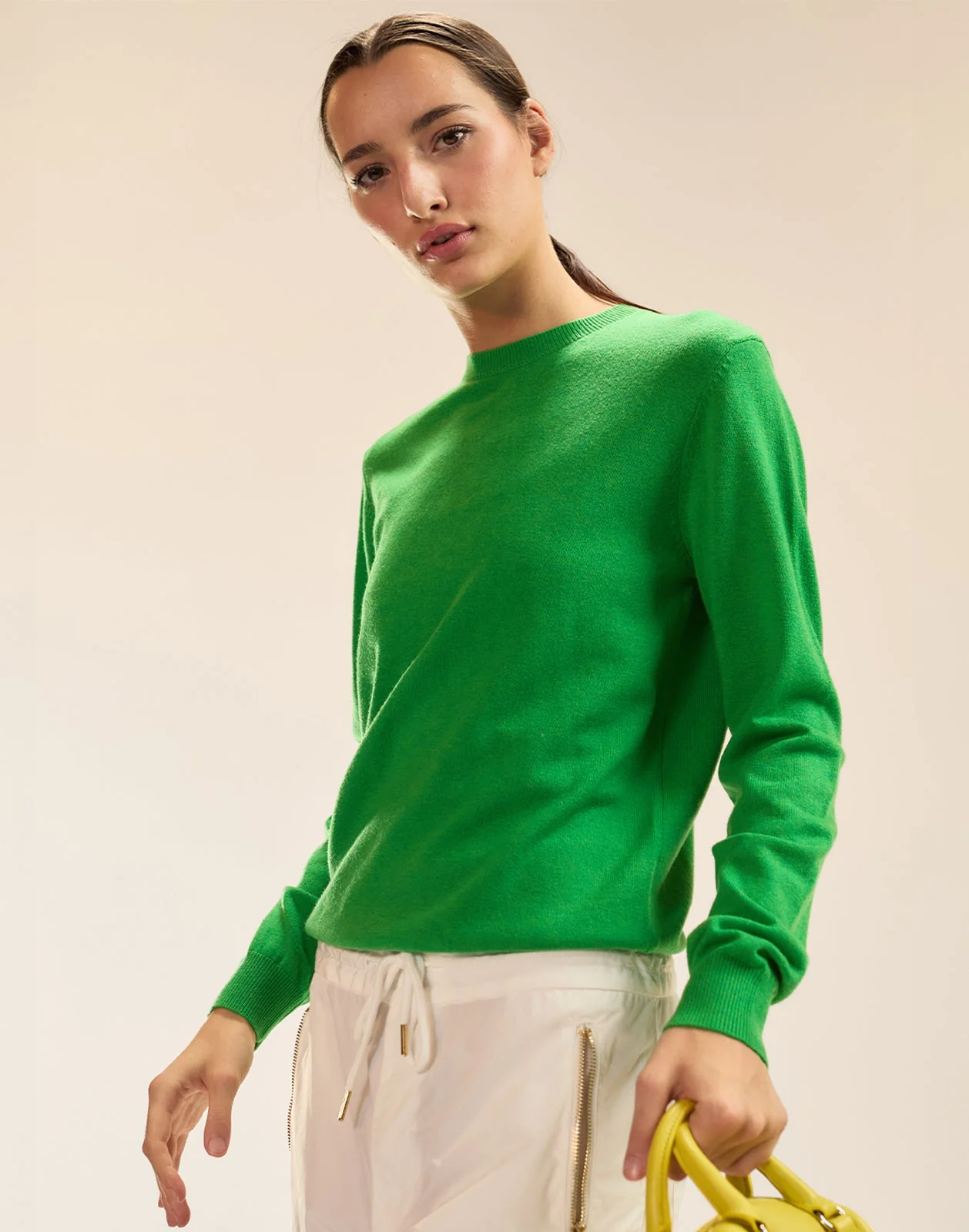 Cynthia Rowley Elea Sweater - Grass Green - Image 3