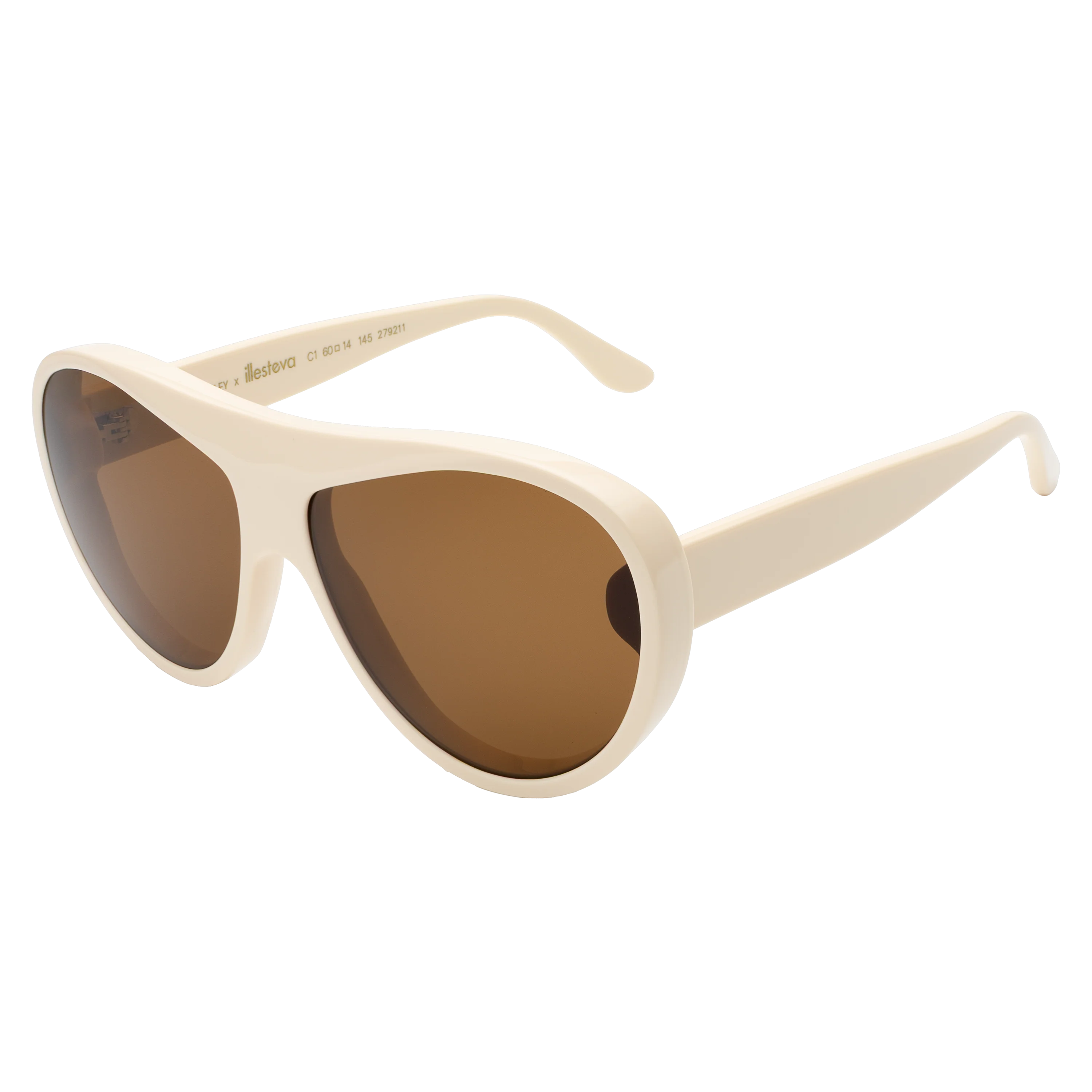 Cynthia Rowley x Illesteva Sunglasses - Cream - Image 5
