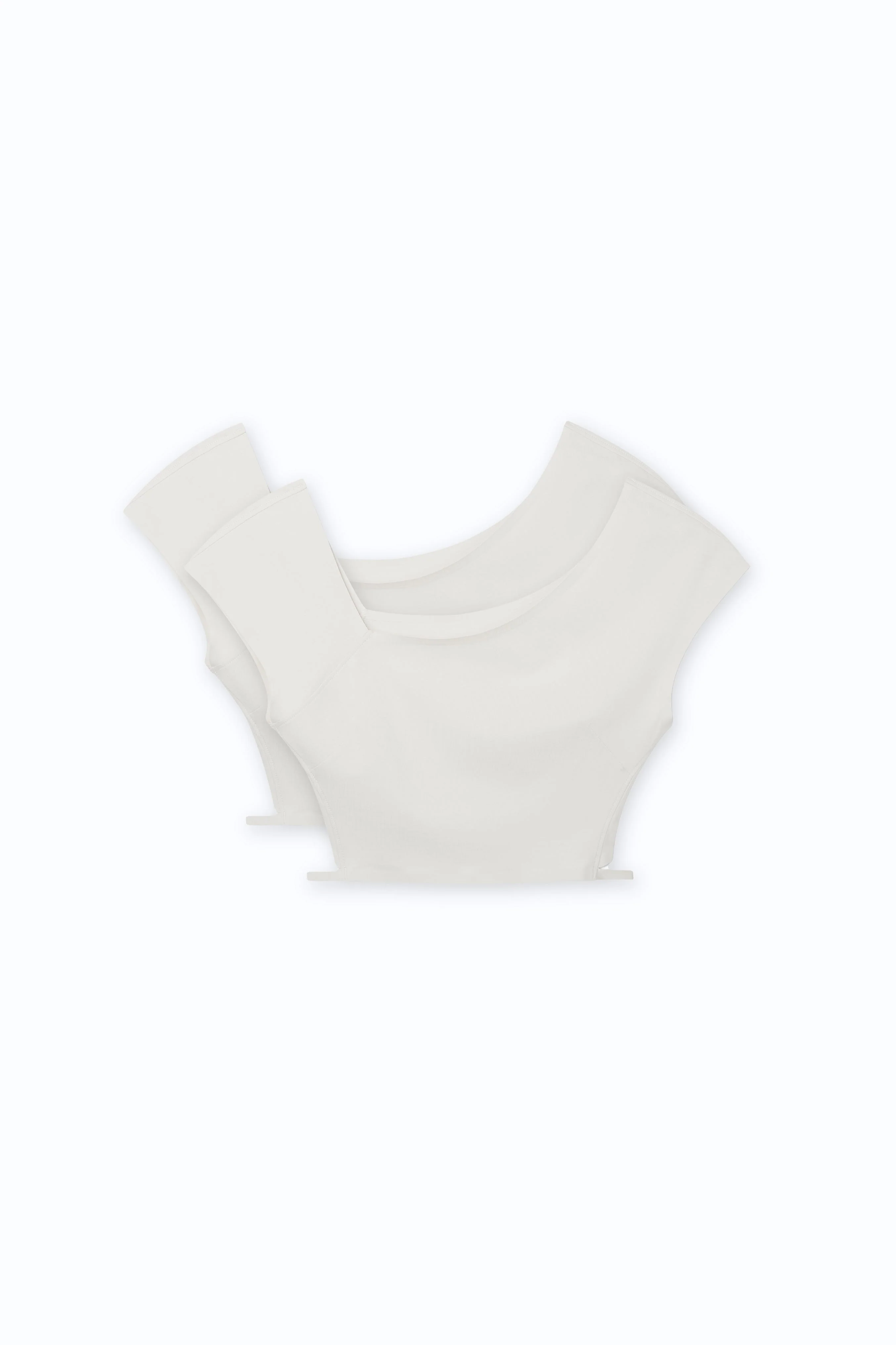 HUNDR. Fitted Cropped Top - Image 8