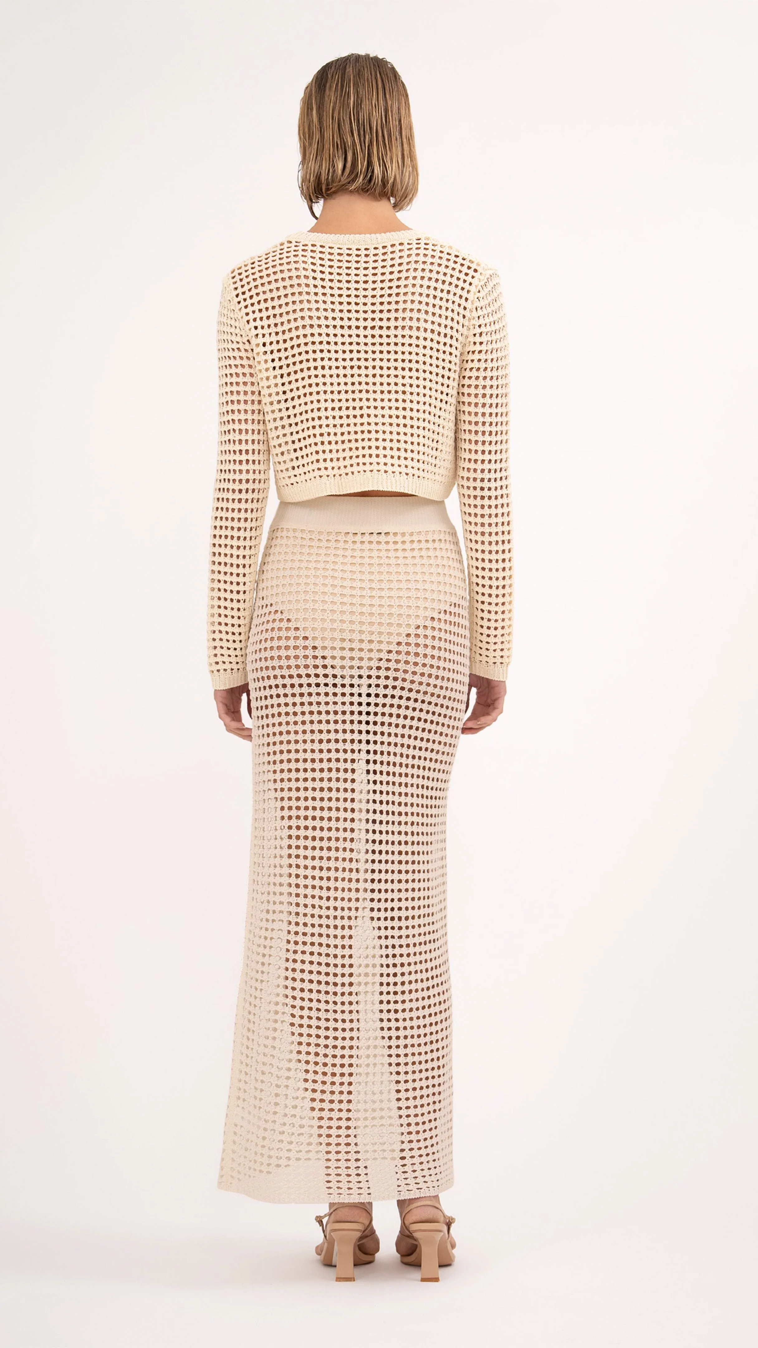 Nonchalant Label Brianna Maxi Skirt - Beige - Image 4