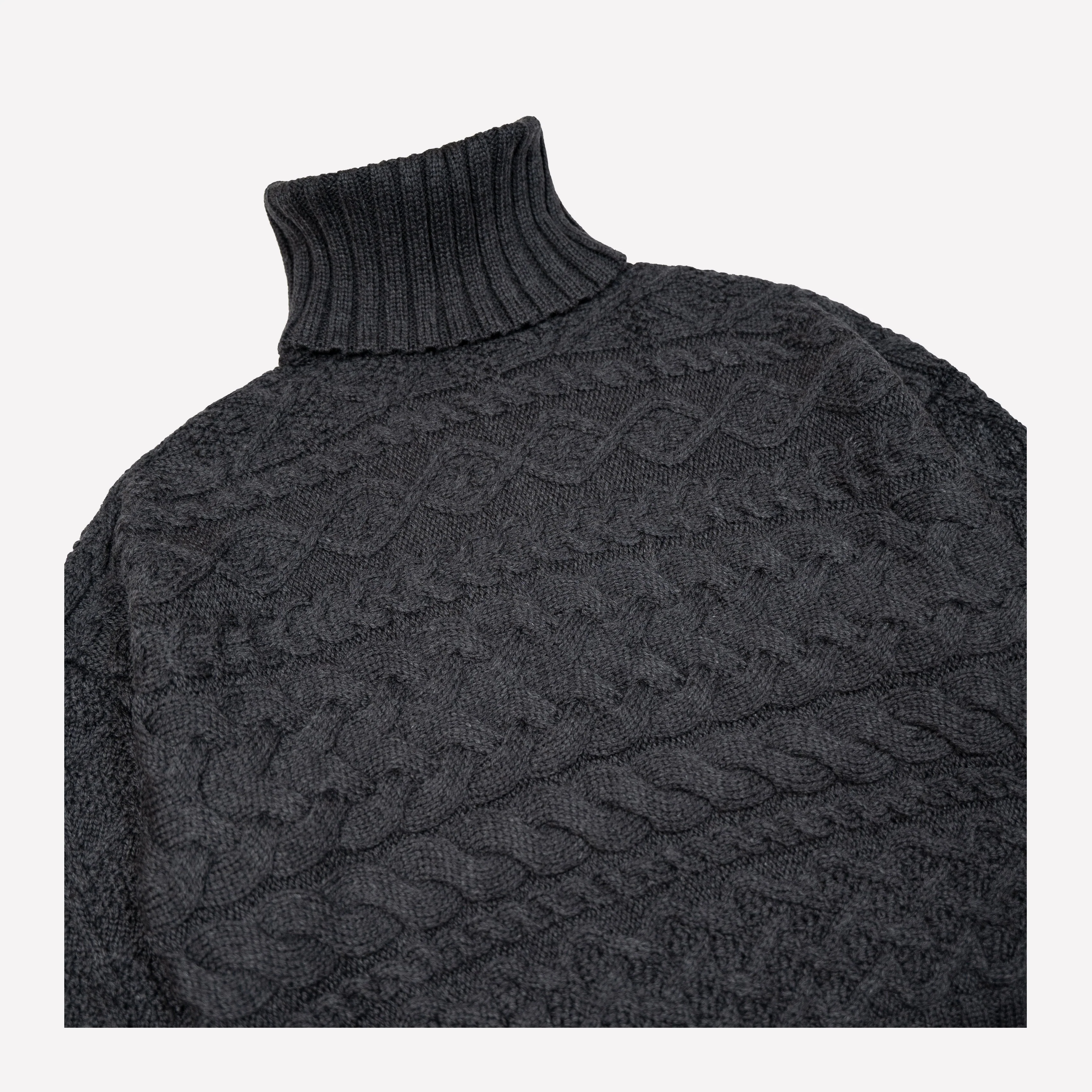 Gigi Knitwear Cable Sweater - Image 2