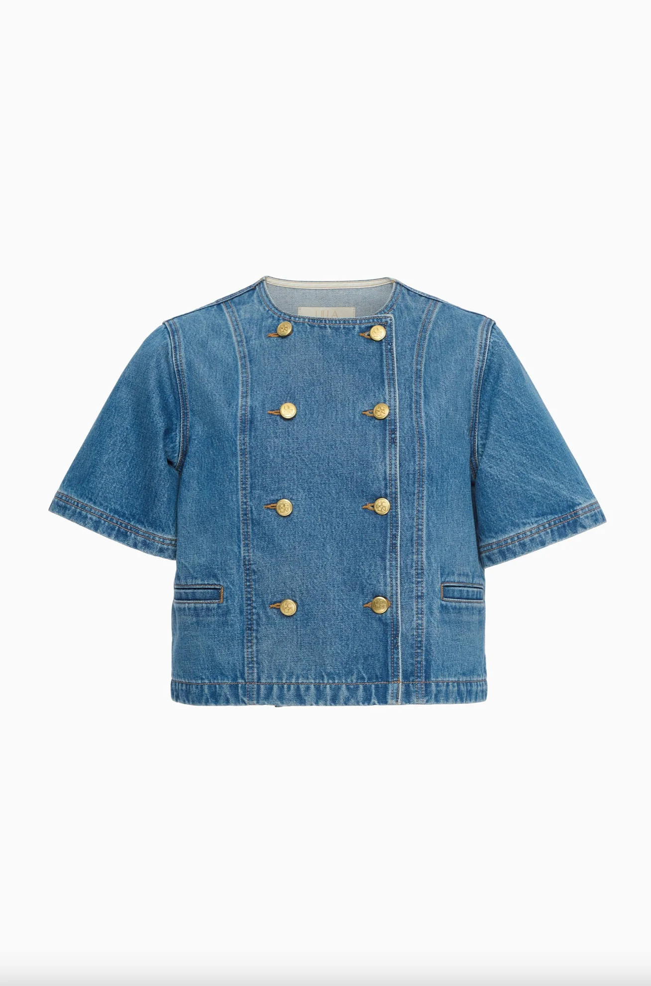 Ulla Johnson Serge Short Sleeve Jacket - Image 5
