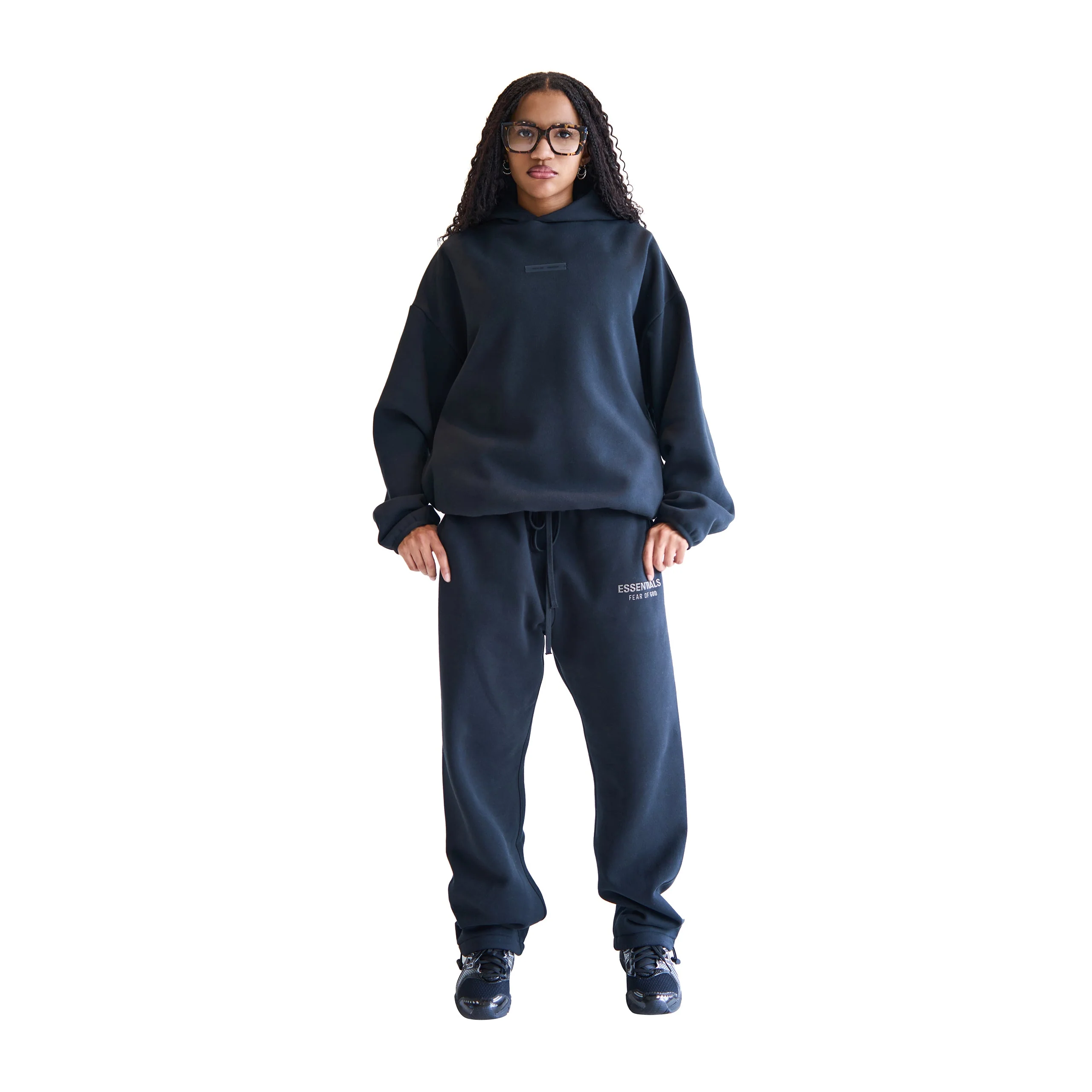 Fear of God Modern Fit Fleece Hoodie - Jet Black