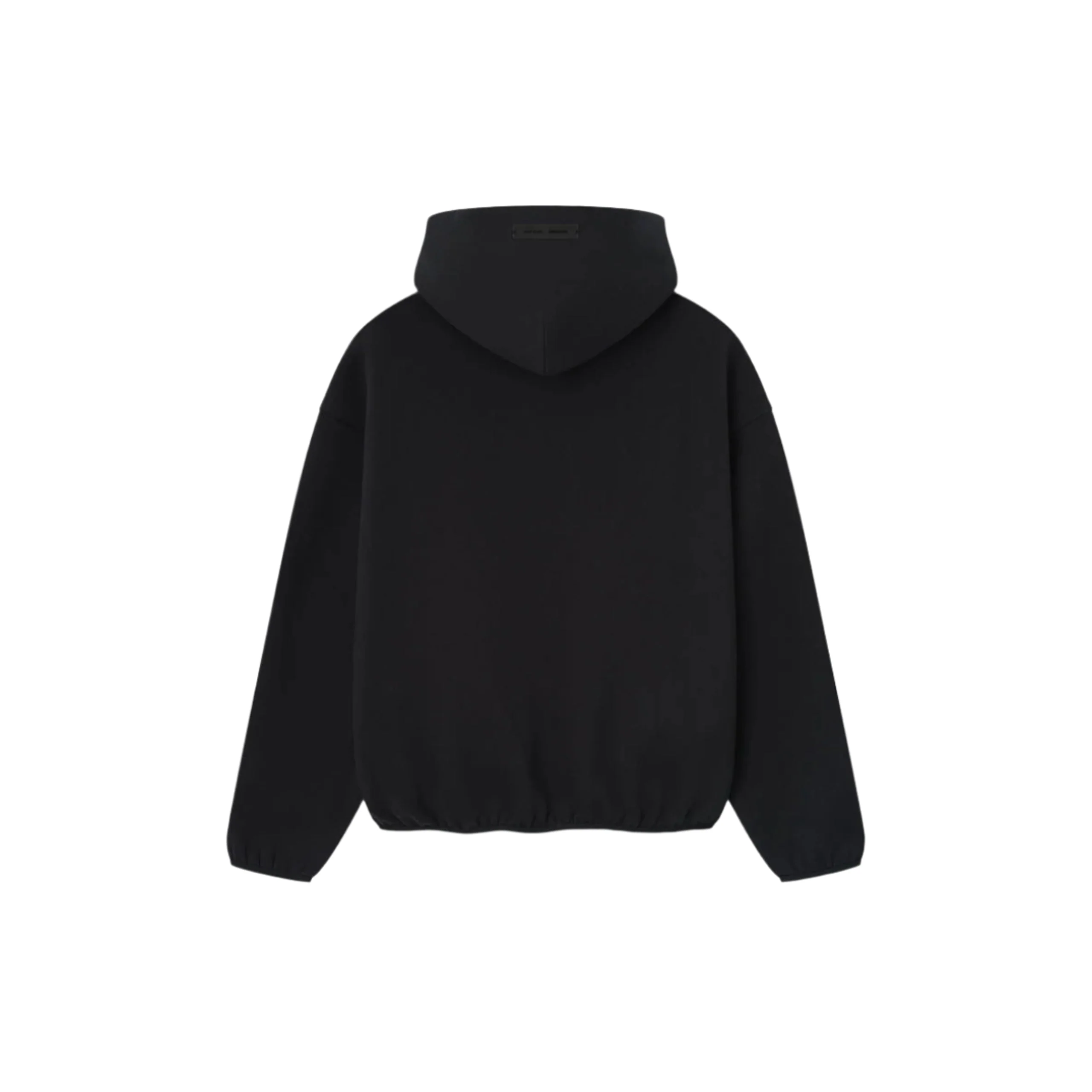 Fear of God Modern Fit Fleece Hoodie - Jet Black - Image 10