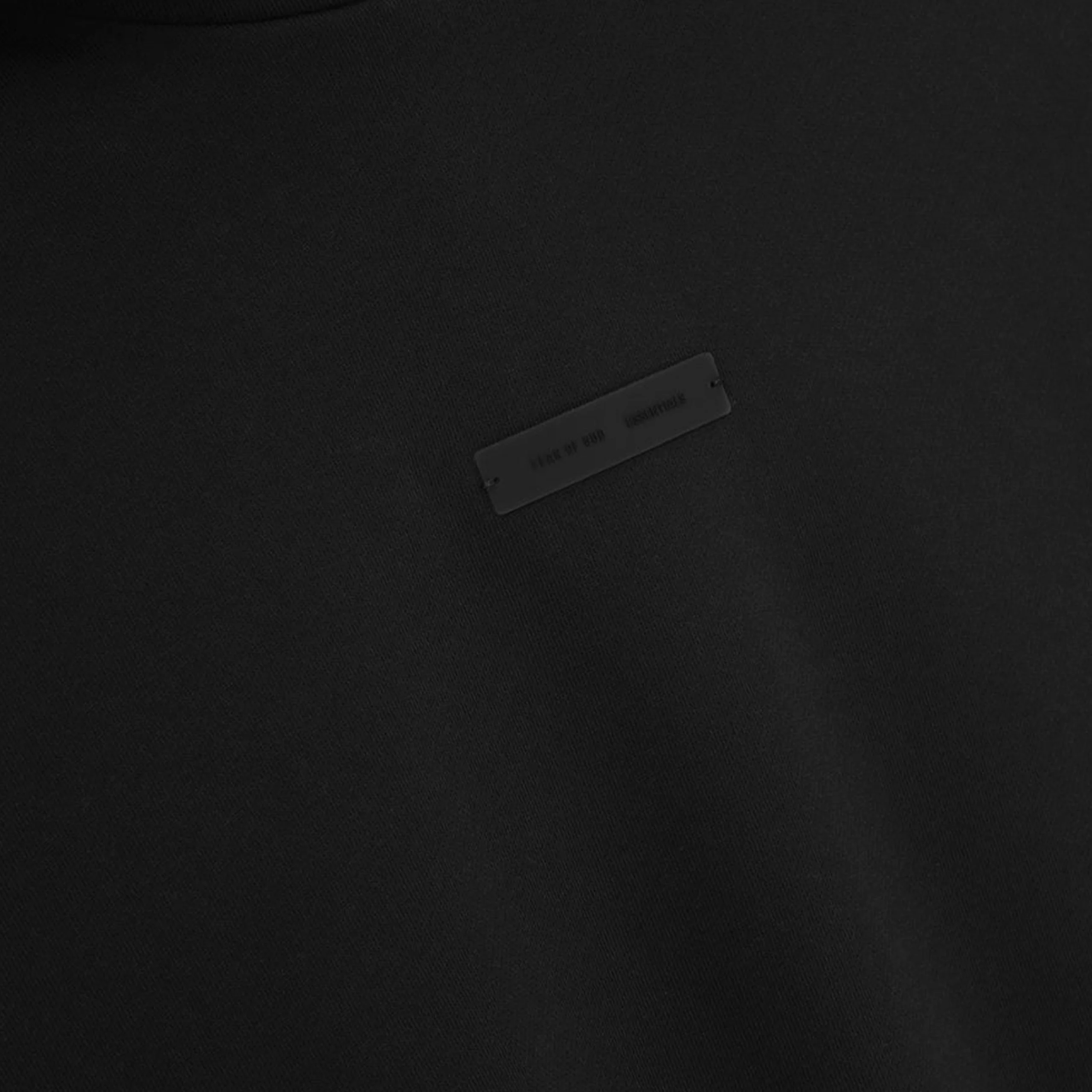 Fear of God Modern Fit Fleece Hoodie - Jet Black - Image 11