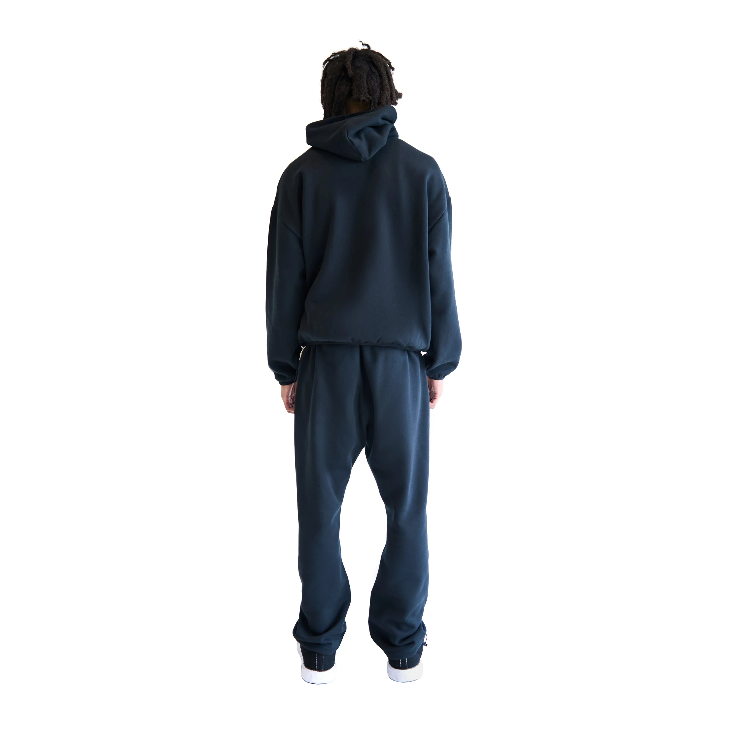 Fear of God Modern Fit Fleece Hoodie - Jet Black - Image 7
