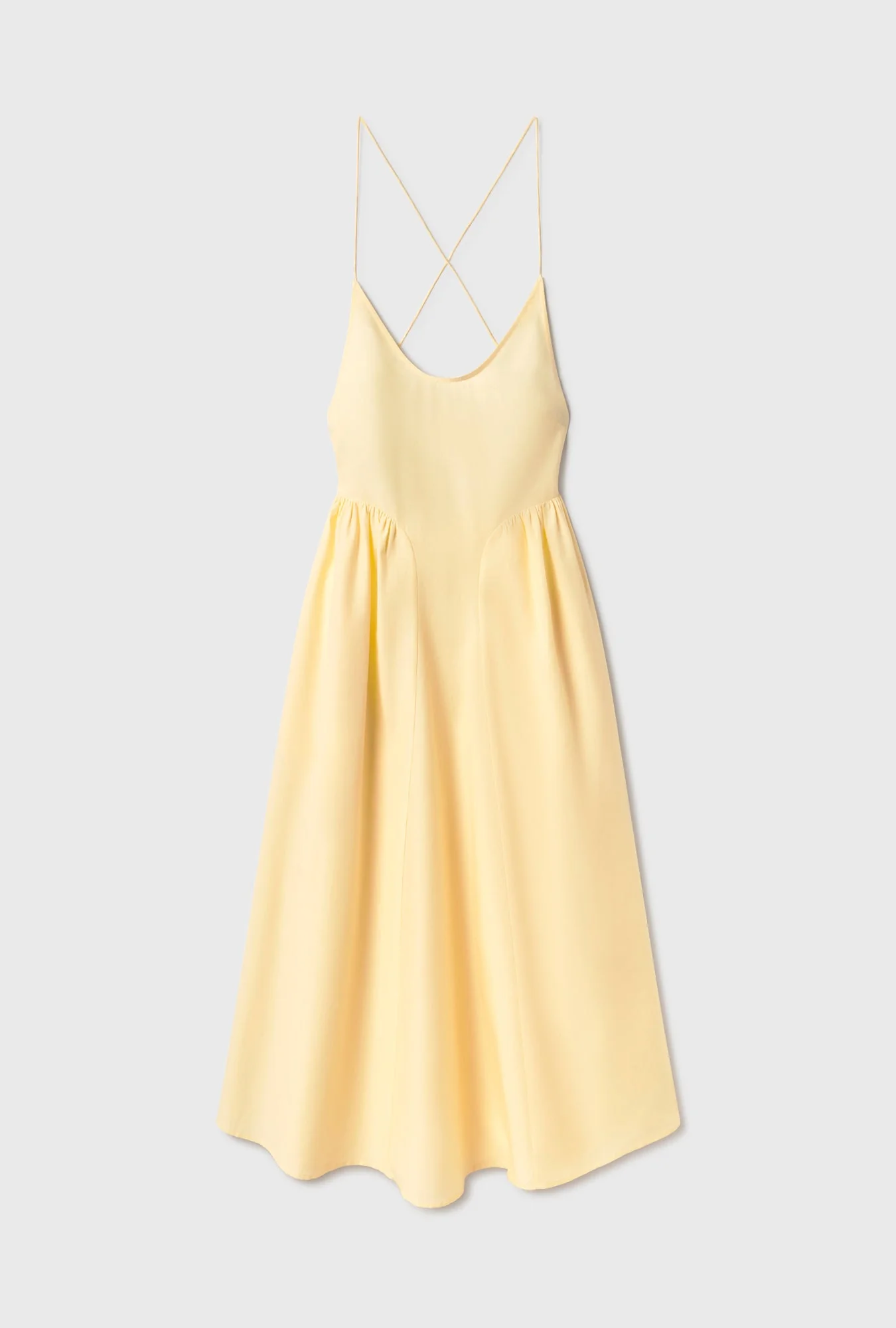 Silk Laundry Dive Dress - Margarita - Image 3