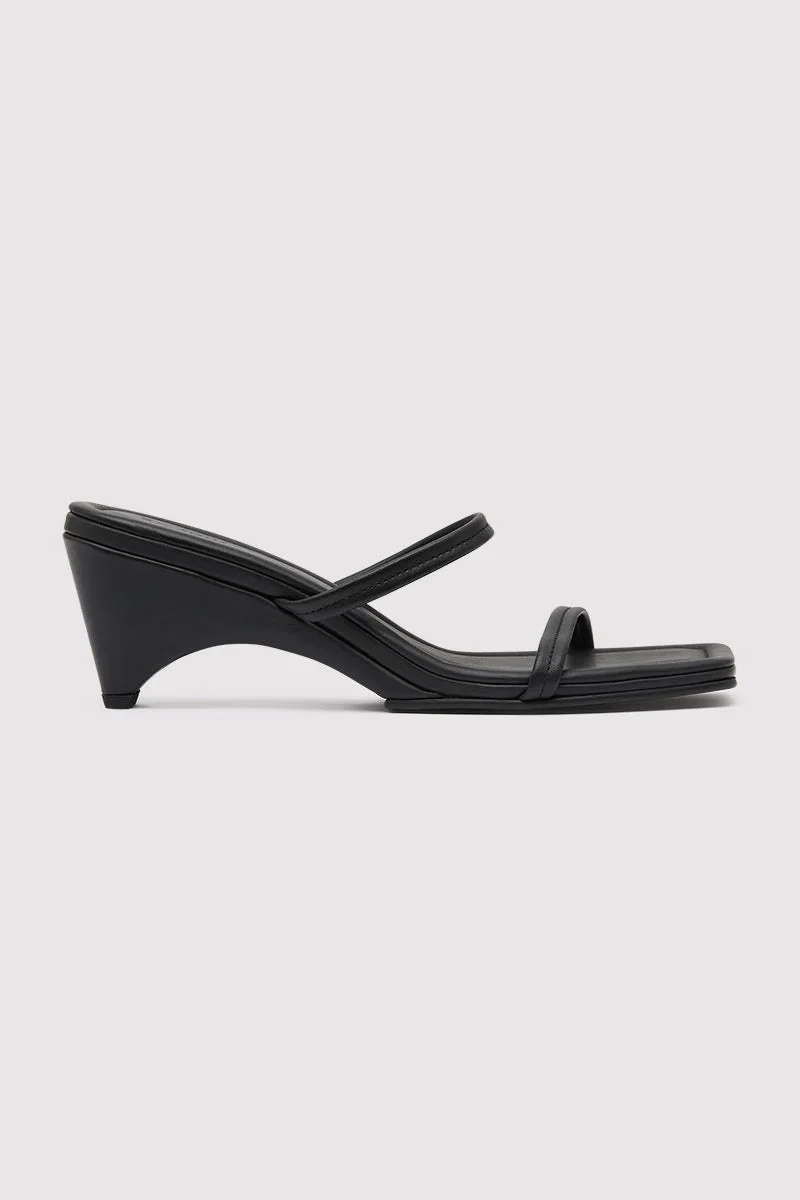 St. Agni Double Strap Arc Wedge