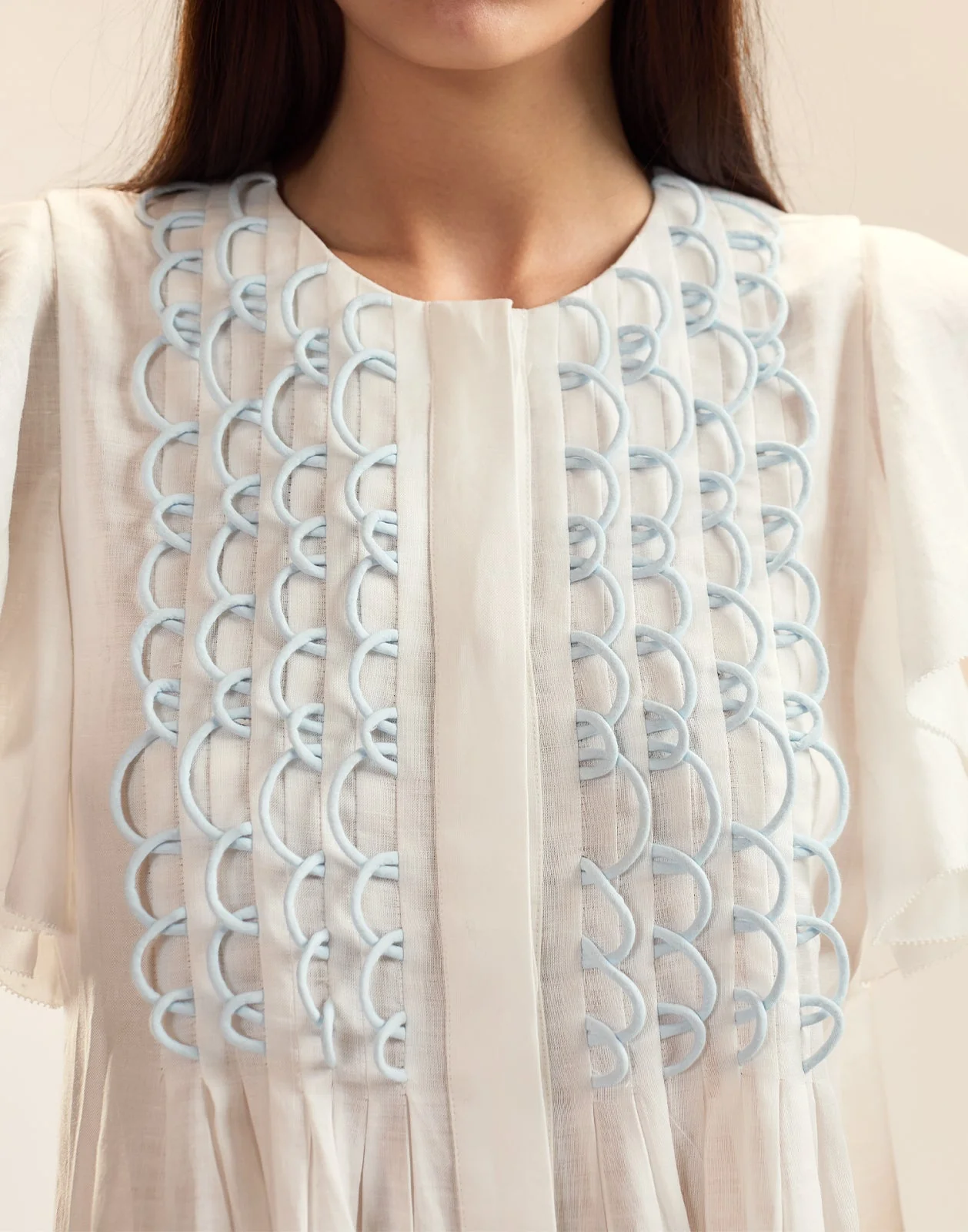 Cynthia Rowley Mallorca Ramie Kaftan - White - Image 4