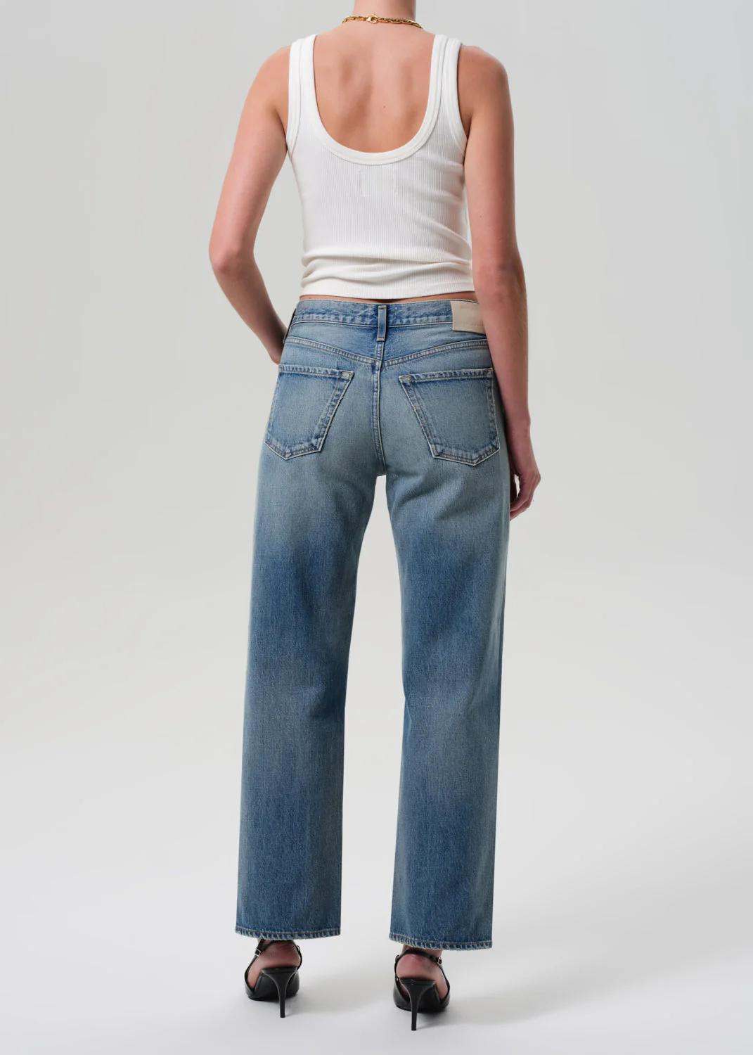 Citizens of Humanity Lindz Low Rise Easy Straight Jeans - Bijou - Image 4