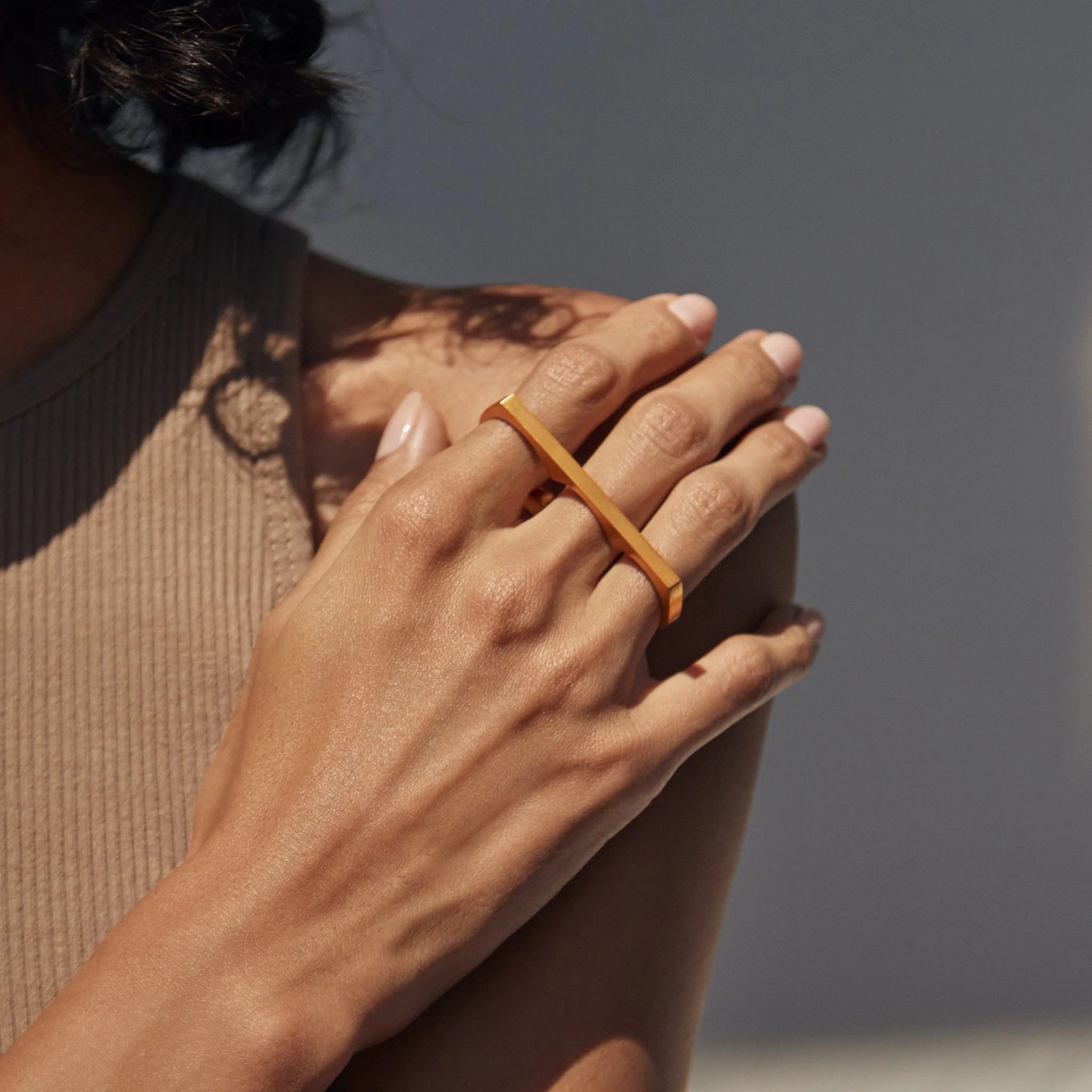 Ming Yu Wang Singular Knuckle Ring - Image 3