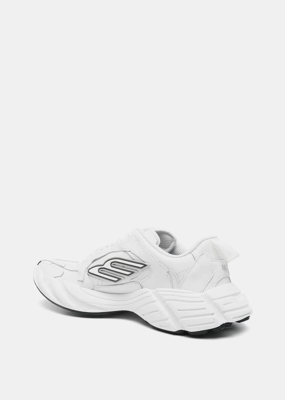 Balenciaga Monday Sneakers - White / Black / Grey - Image 3