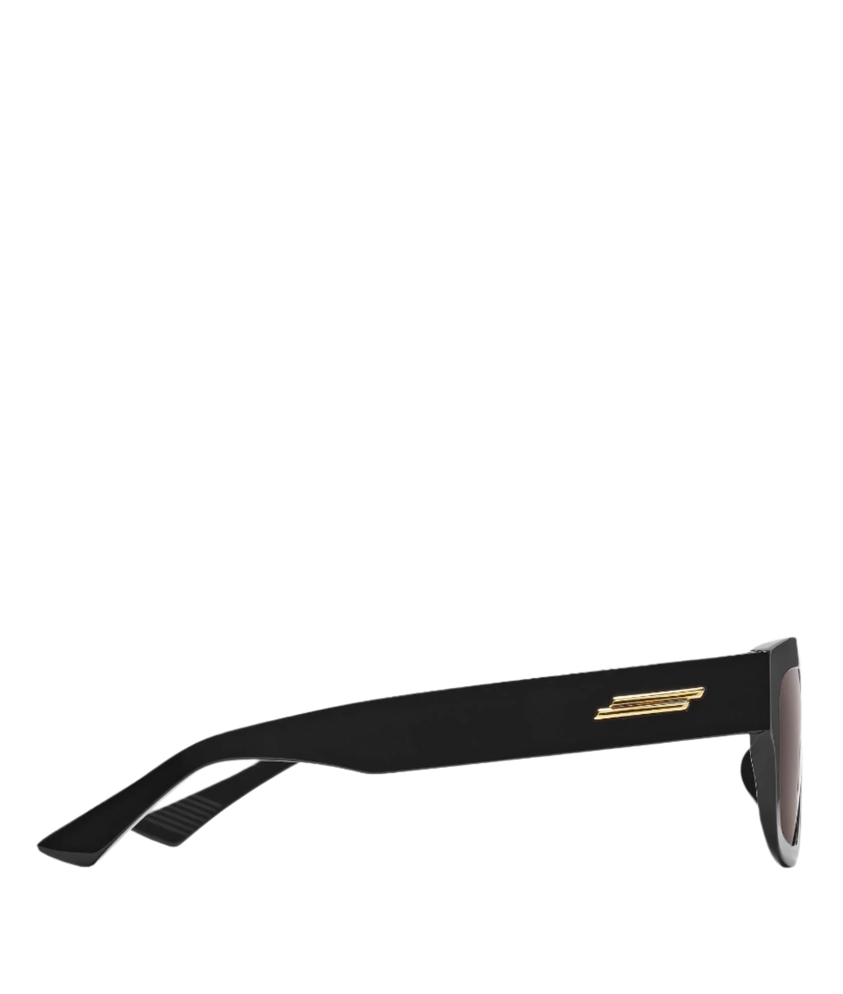 BOTTEGA VENETA Ultrathin Squared Sunglasses - Black/Grey - Image 2