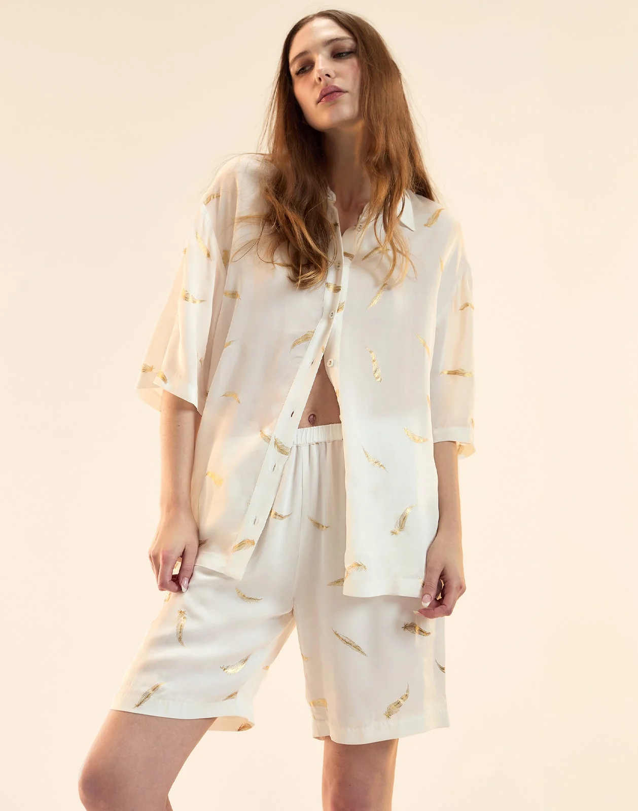 Cynthia Rowley Light as a Feather Shorts - White - Image 4